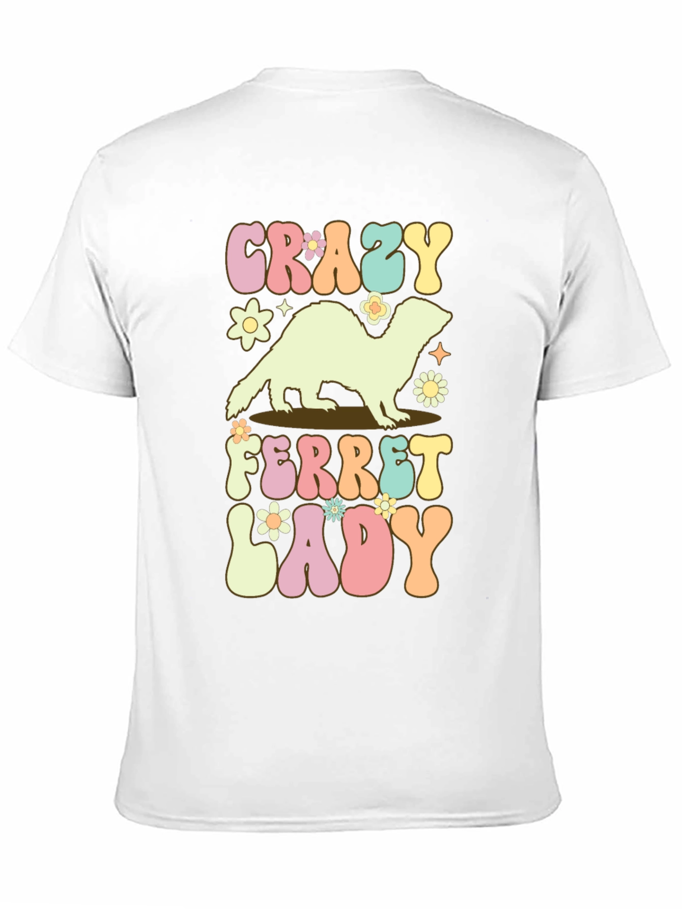 Crazy Ferret Lady Graphic Tee