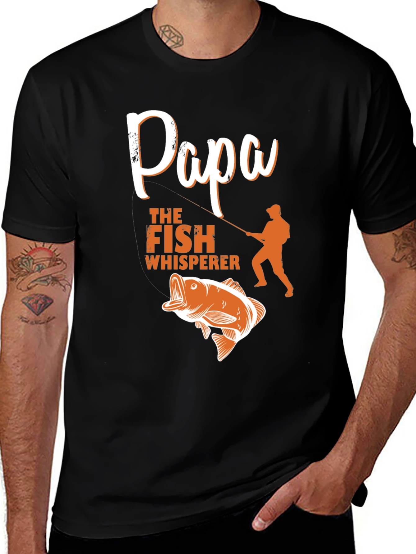 Papa the Fish Whisperer T-Shirt
