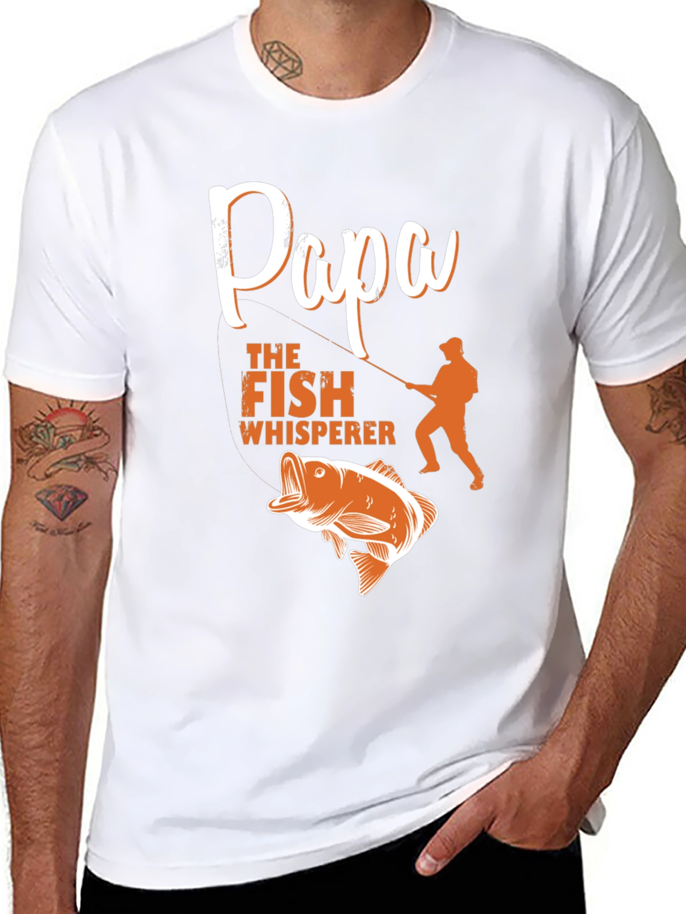 Papa the Fish Whisperer T-Shirt