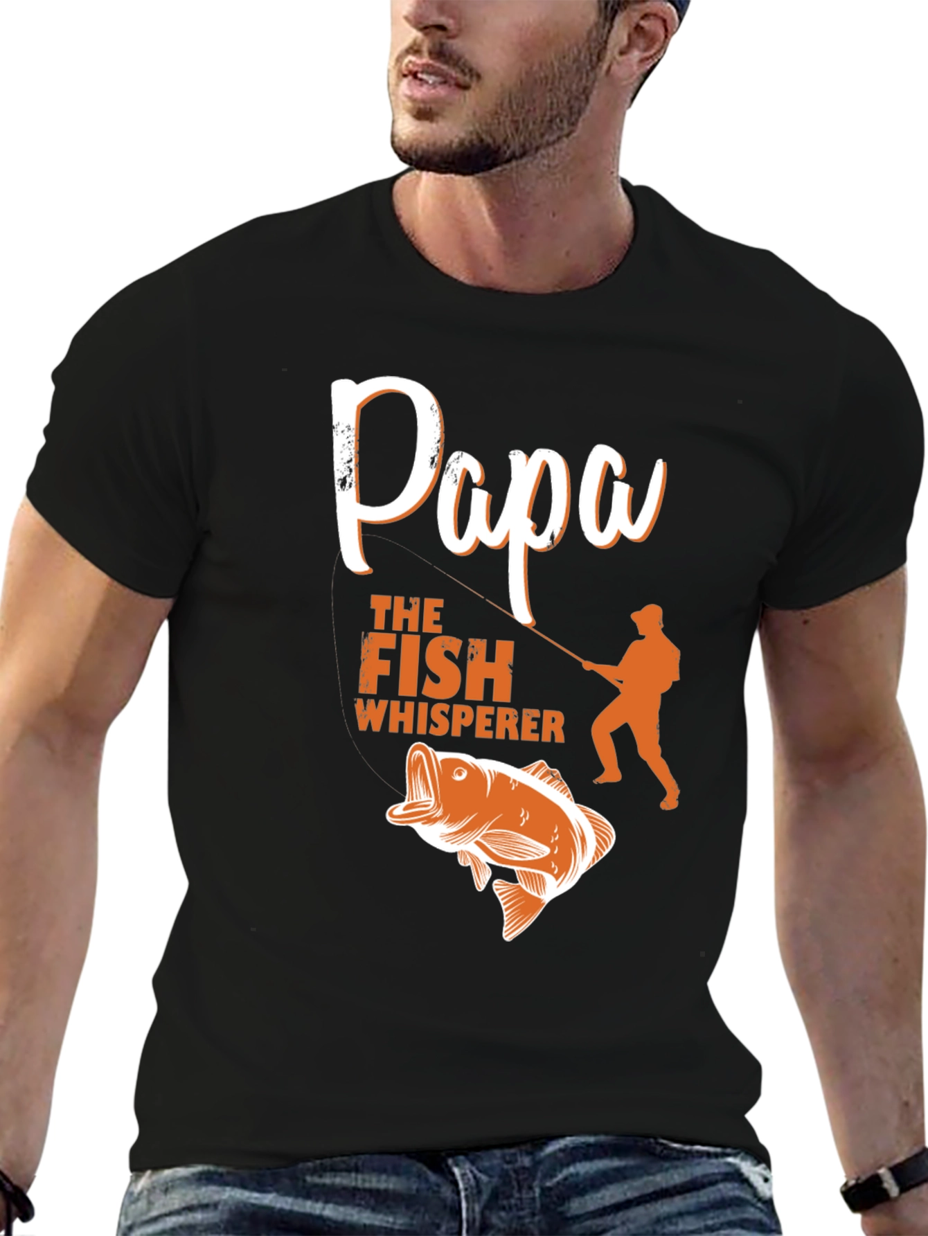 Papa the Fish Whisperer T-Shirt