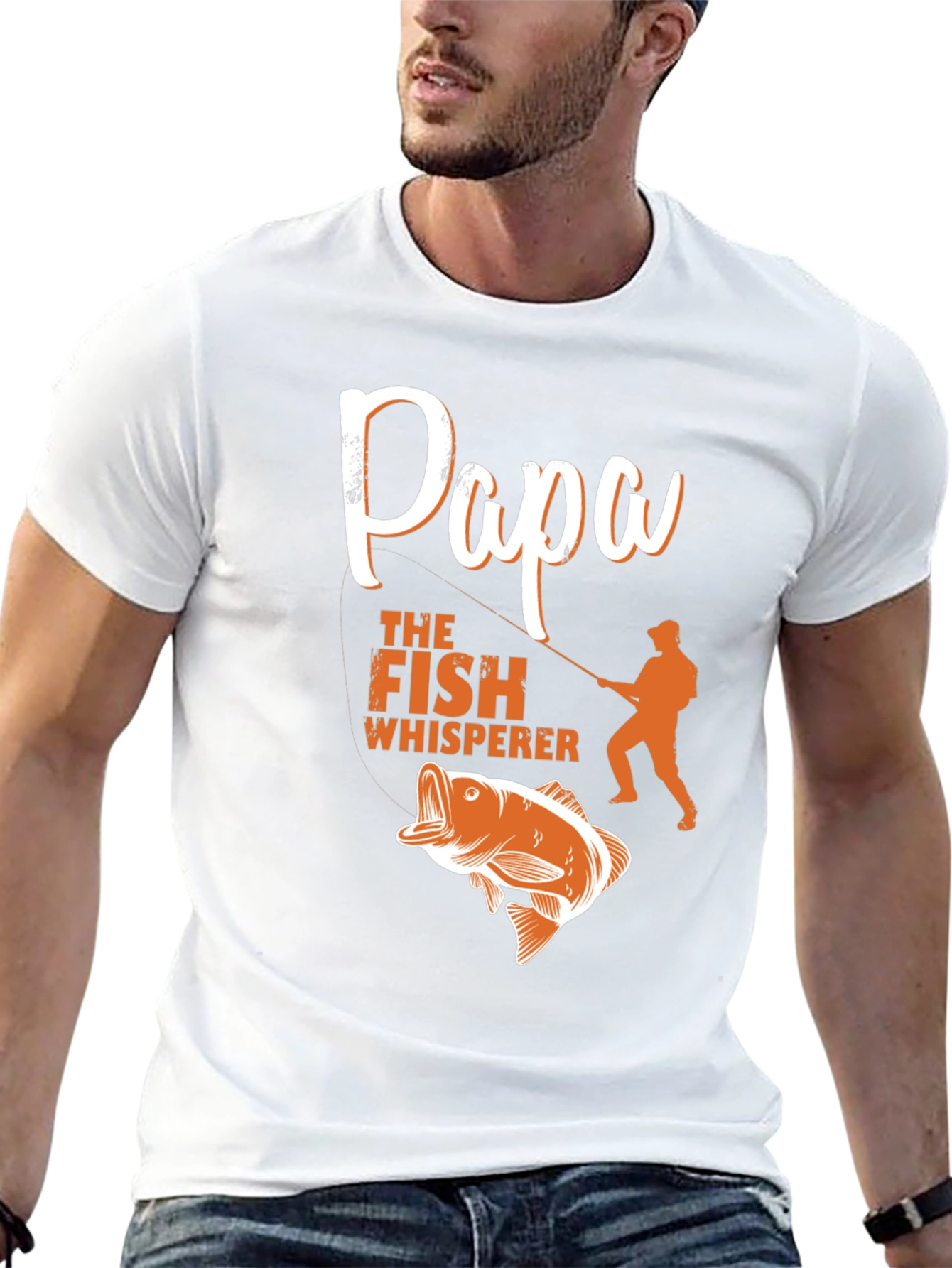 Papa the Fish Whisperer T-Shirt