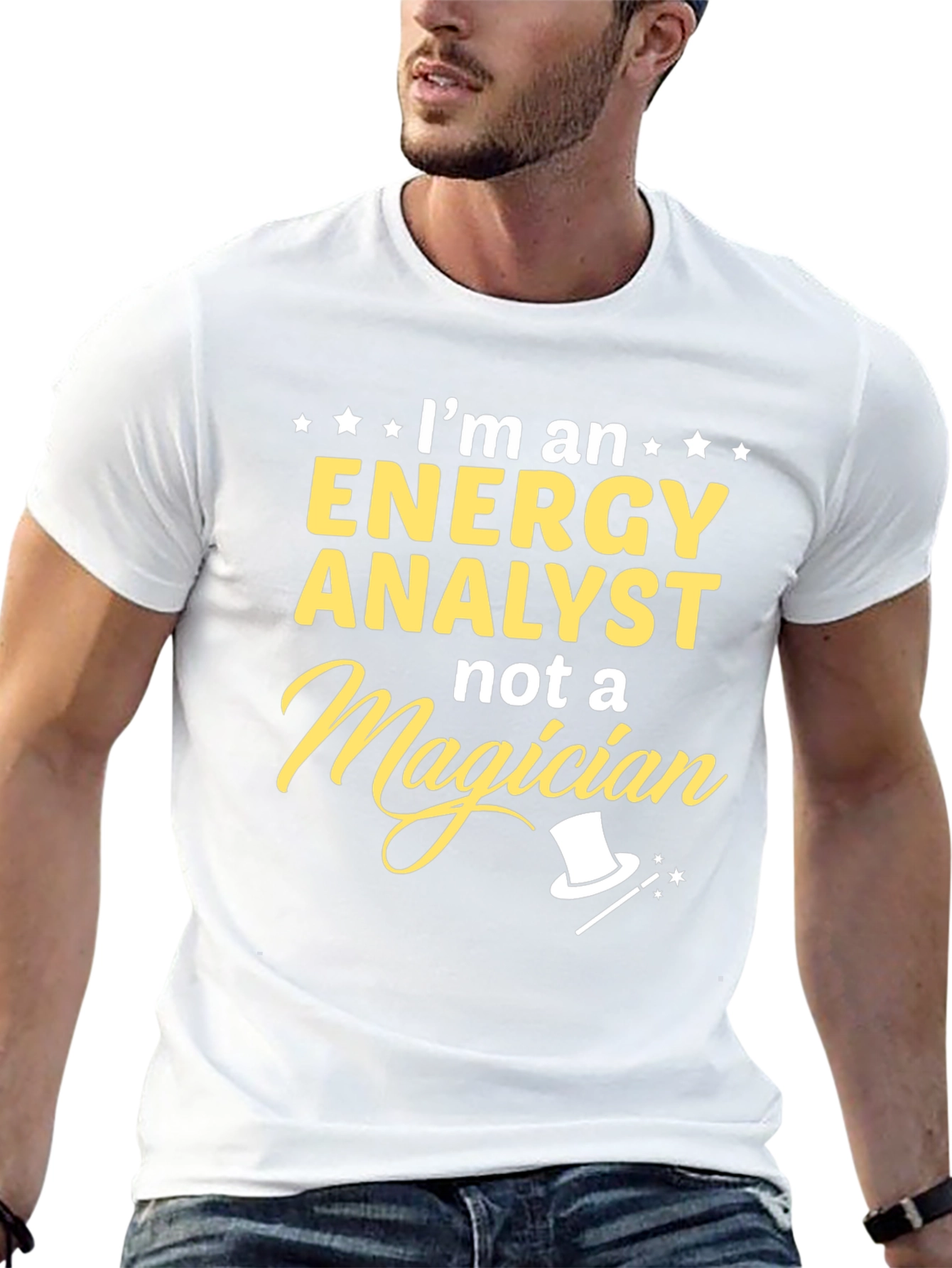 Energy Analyst T-Shirt - Not A Magician Tee