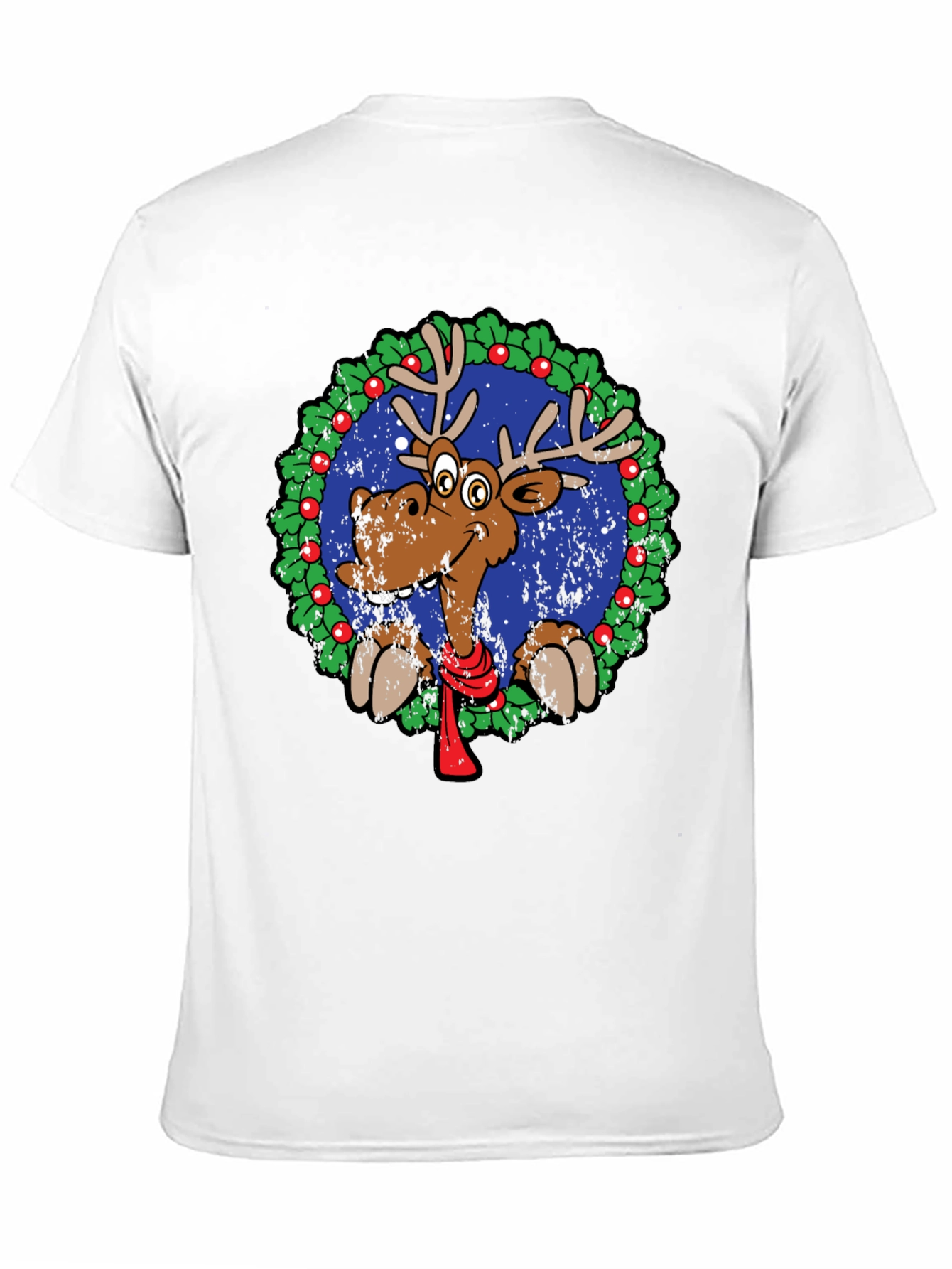 Festive Reindeer Christmas T-Shirt