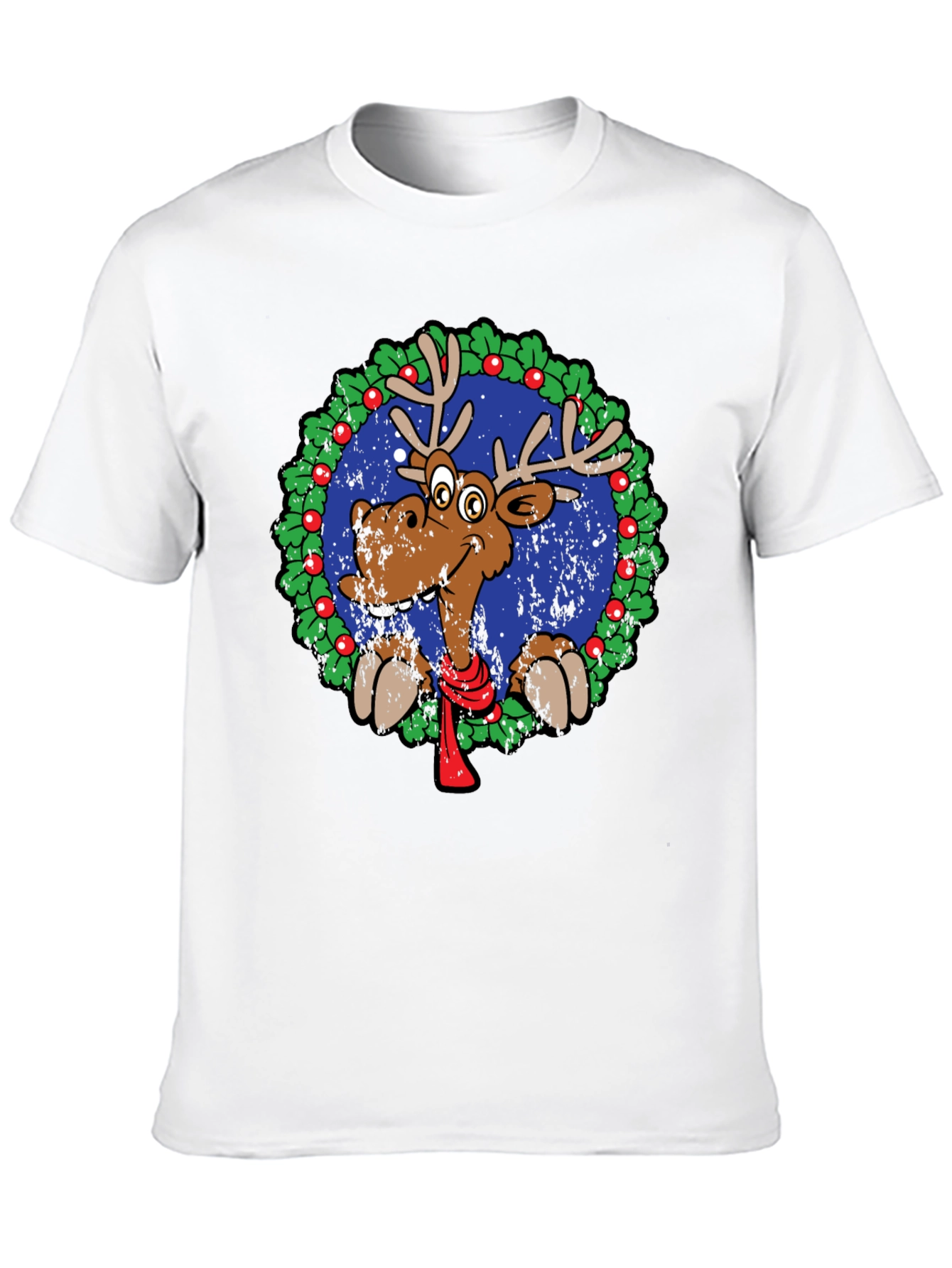 Festive Reindeer Christmas T-Shirt
