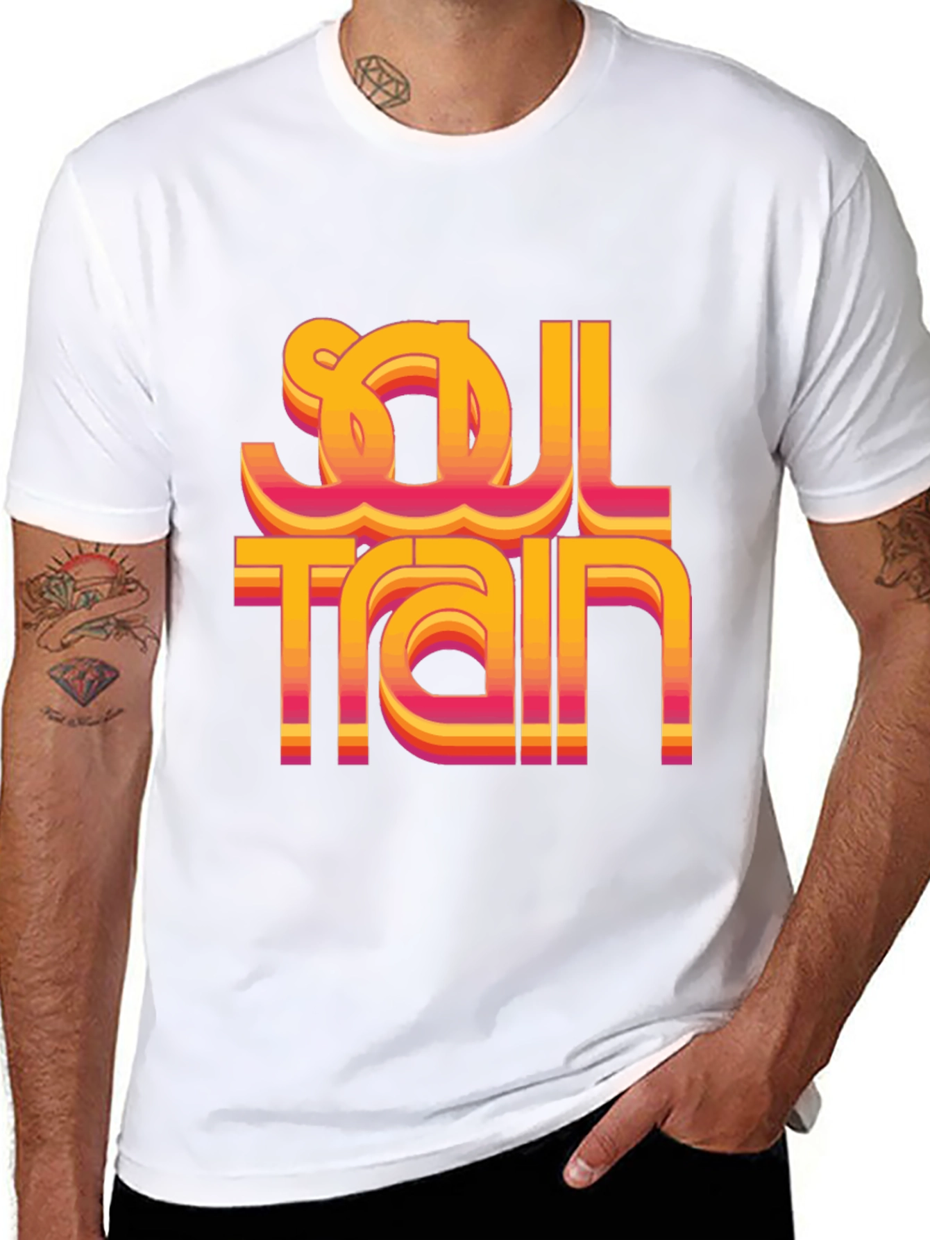 Soul Train Retro Graphic Tee