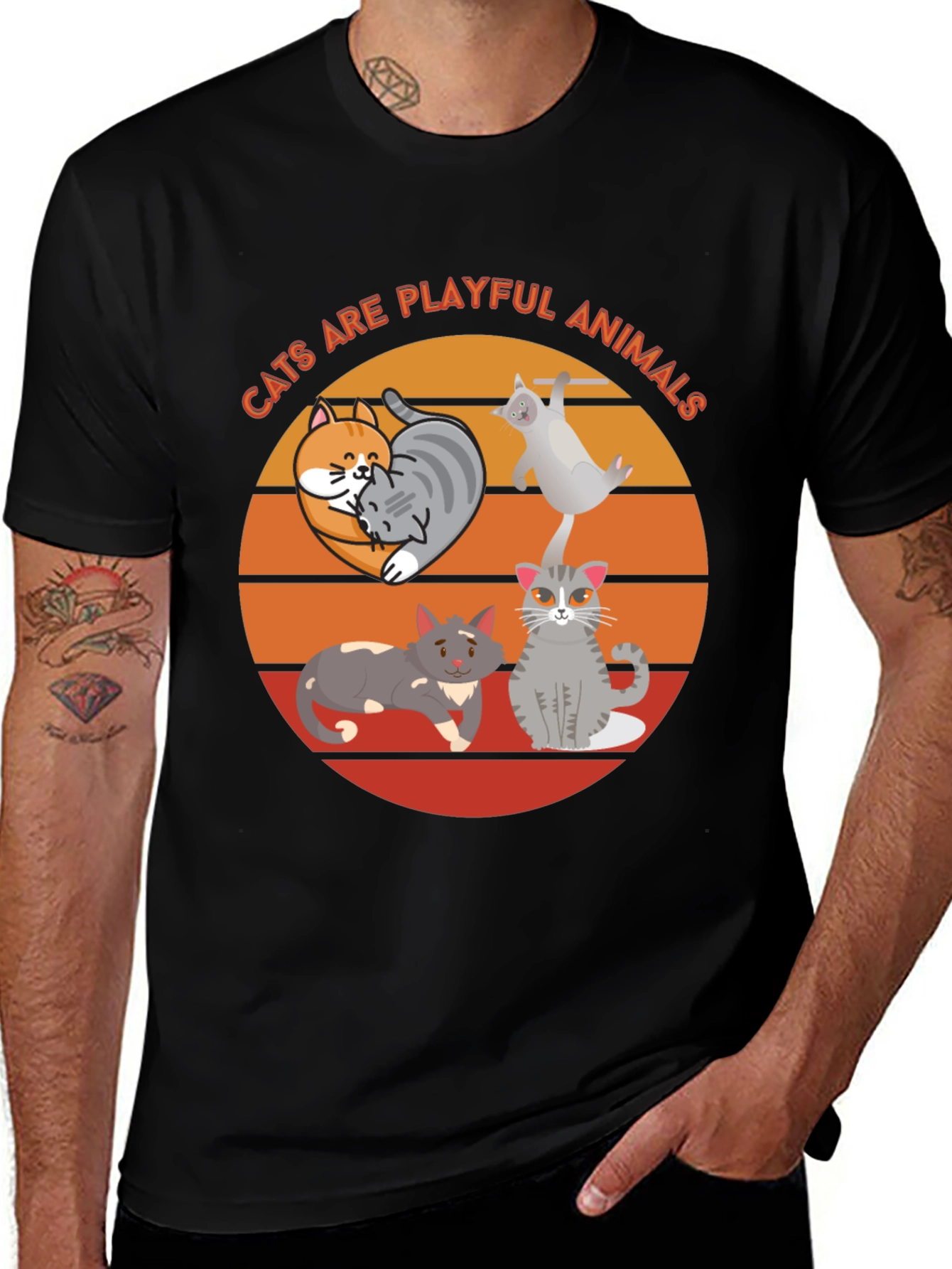 Cats Are Playful Animals T-Shirt