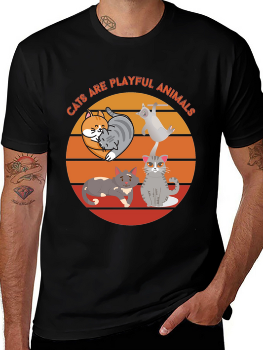 Cats Are Playful Animals T-Shirt