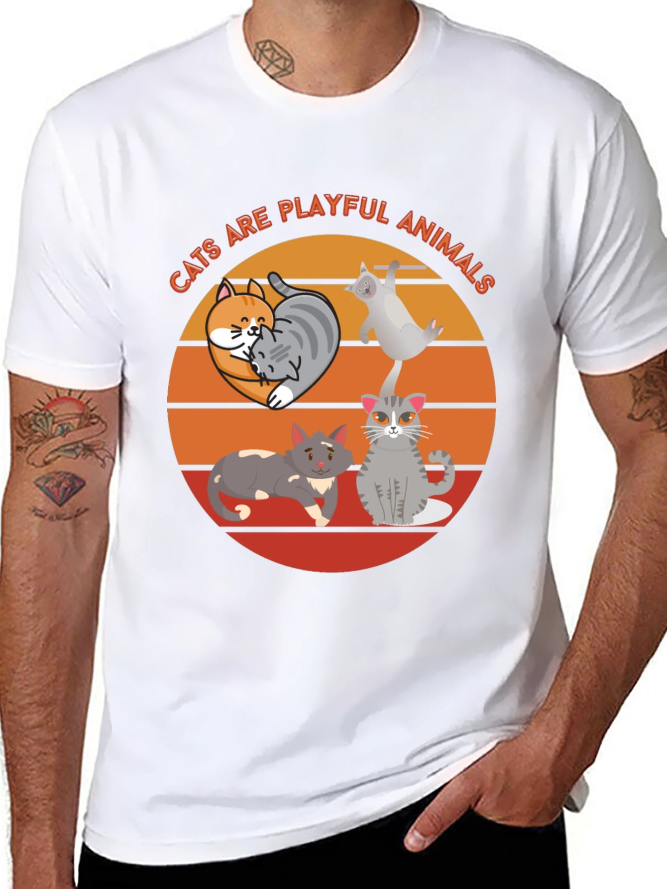 Cats Are Playful Animals T-Shirt