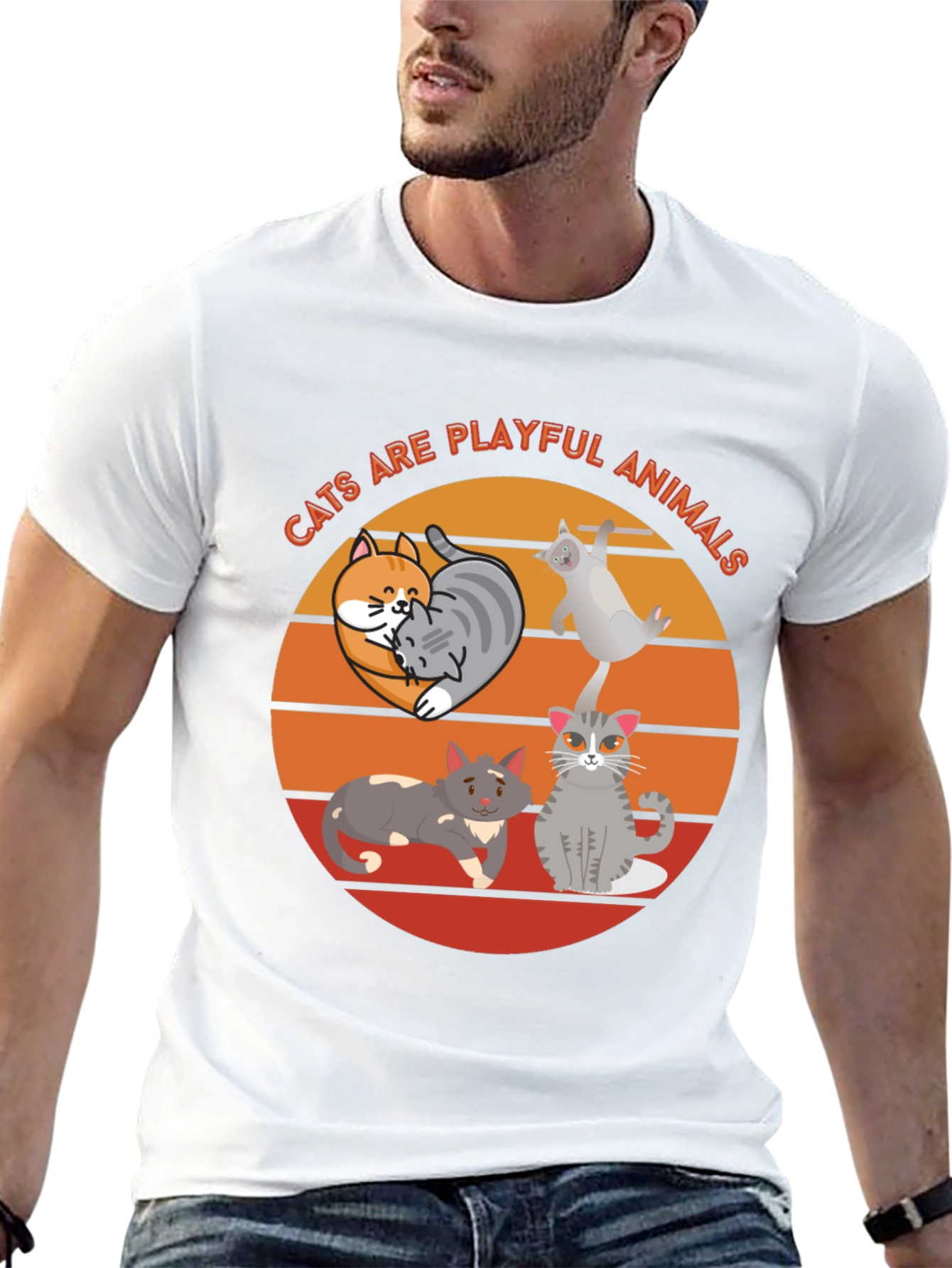 Cats Are Playful Animals T-Shirt
