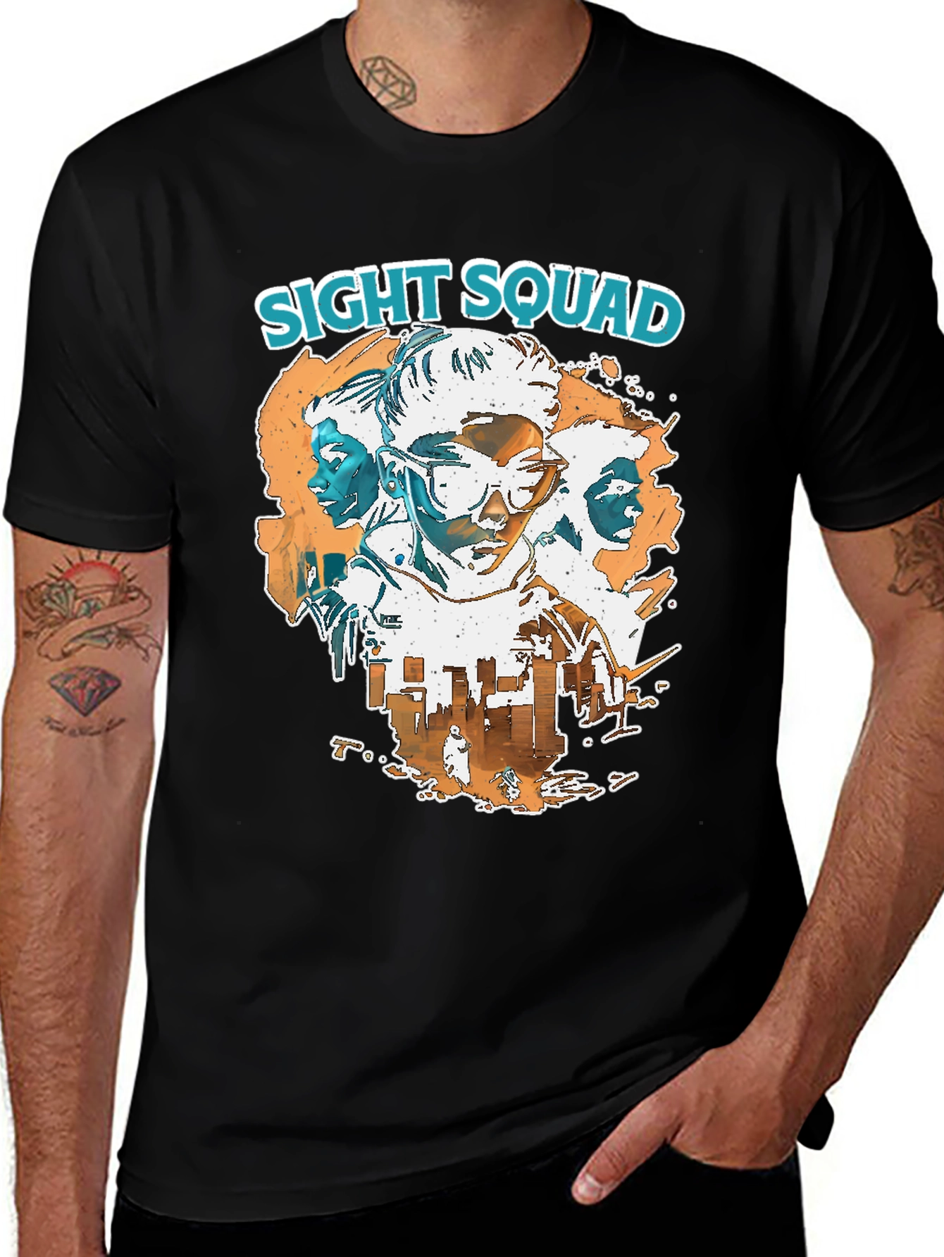 Sight Squad Graphic Tee - Cool Streetwear