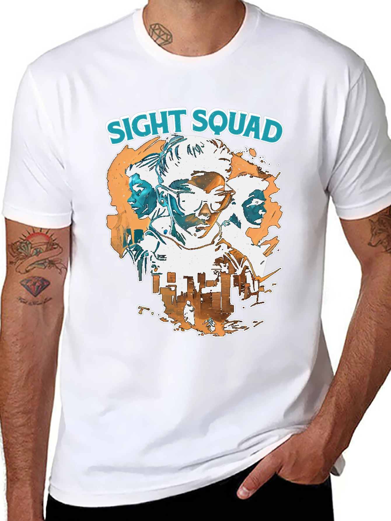Sight Squad Graphic Tee - Cool Streetwear