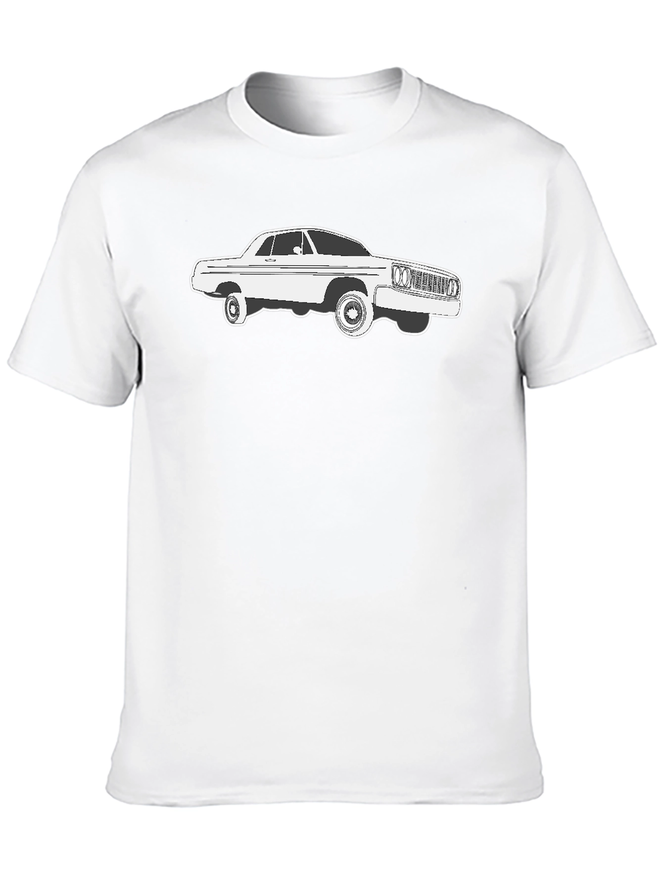 Classic Car Graphic T-Shirt - Black