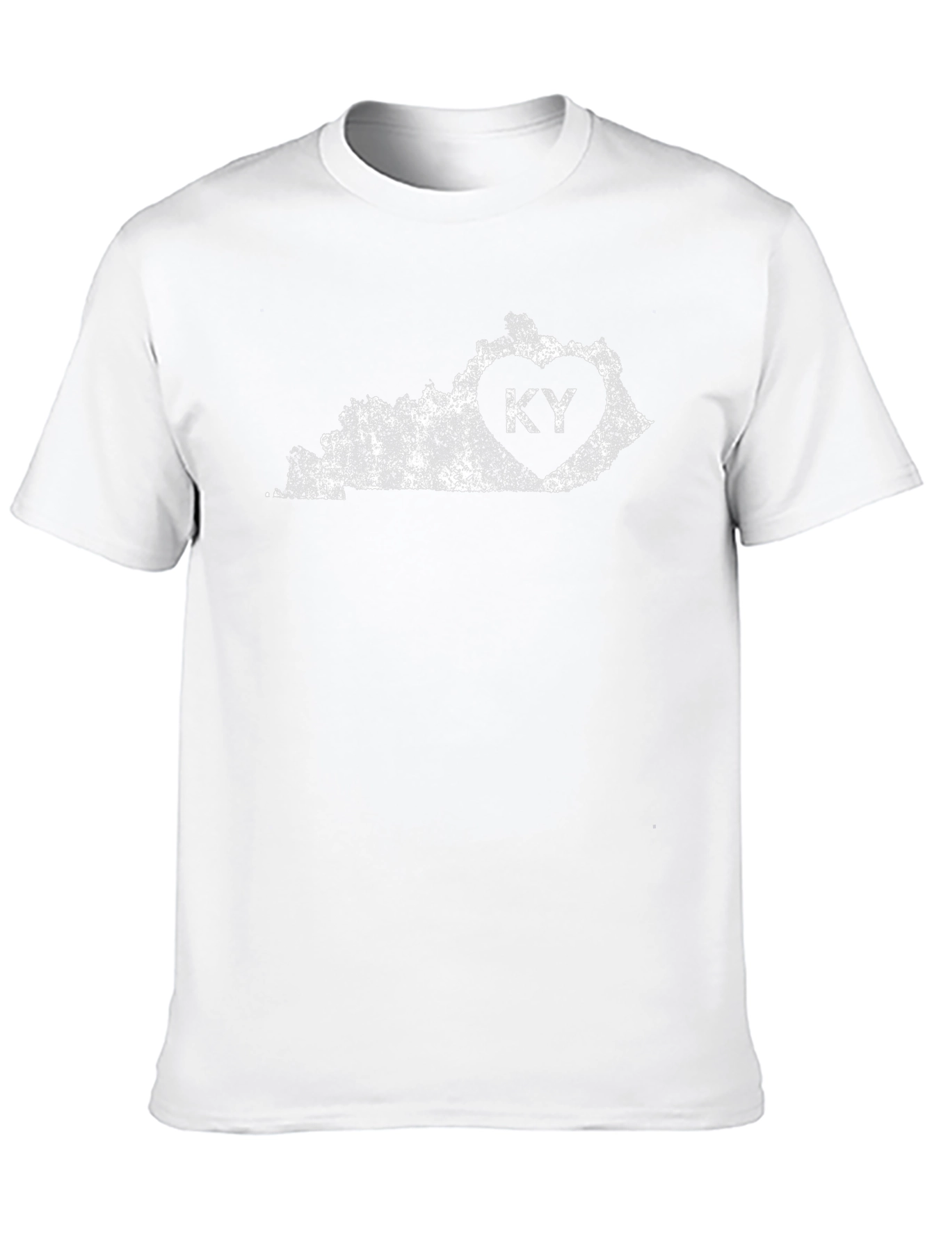 Kentucky State Love T-Shirt - Distressed Design