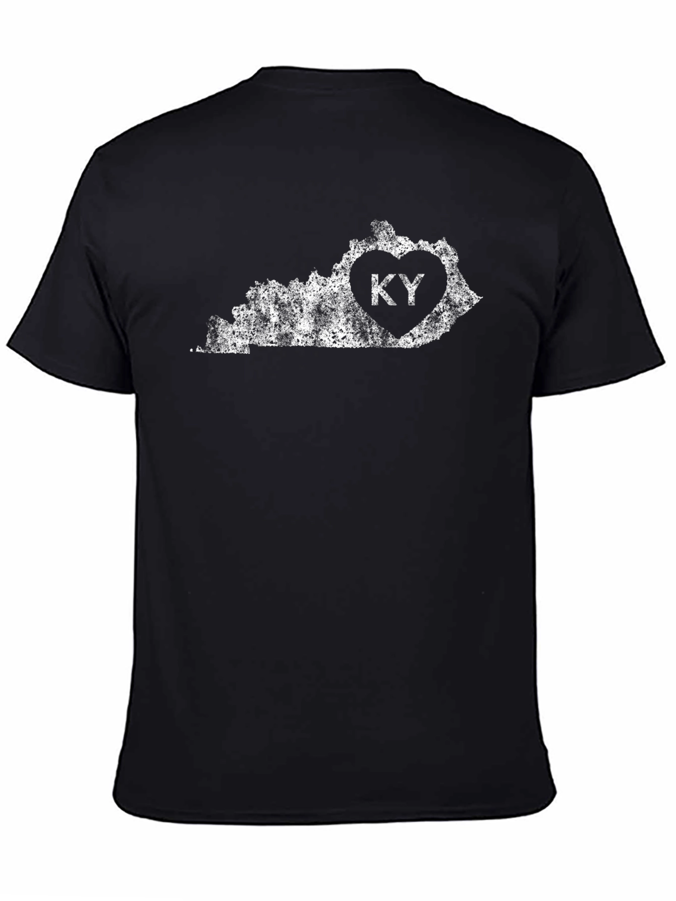 Kentucky State Love T-Shirt - Distressed Design