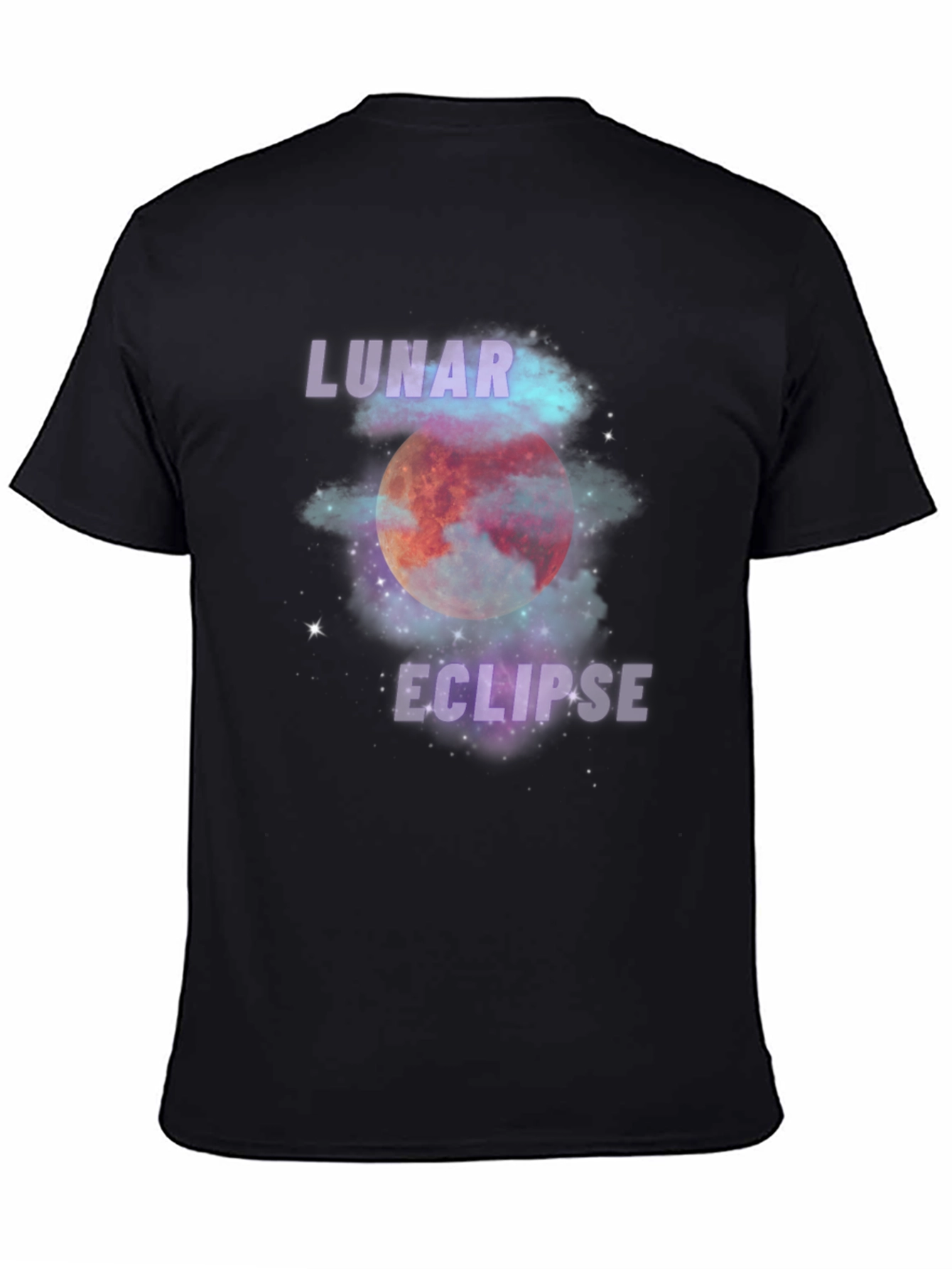 Lunar Eclipse Graphic Print T-Shirt