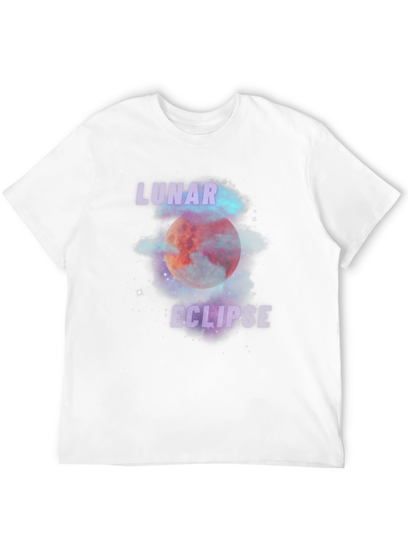 Lunar Eclipse Graphic Print T-Shirt