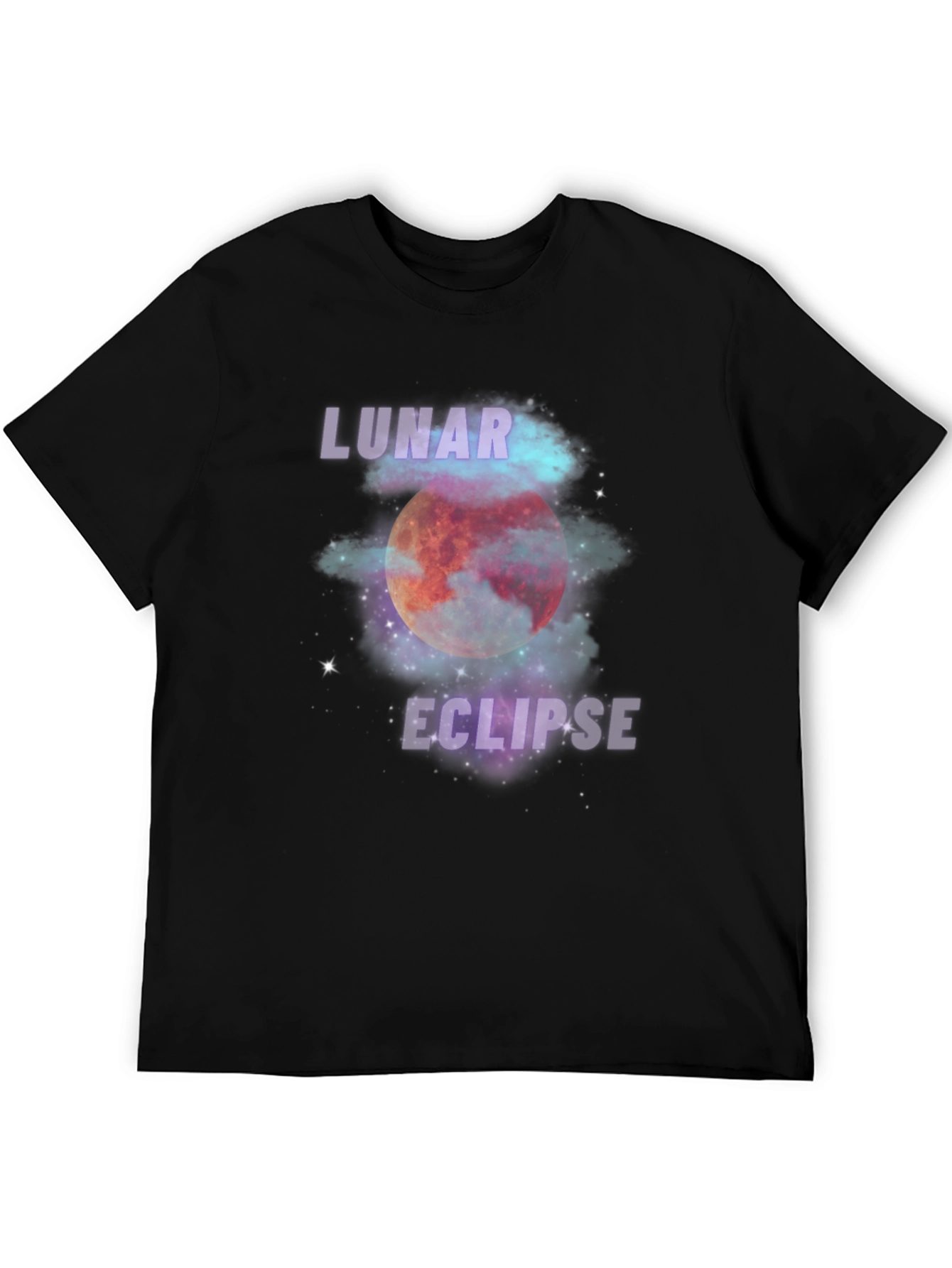 Lunar Eclipse Graphic Print T-Shirt