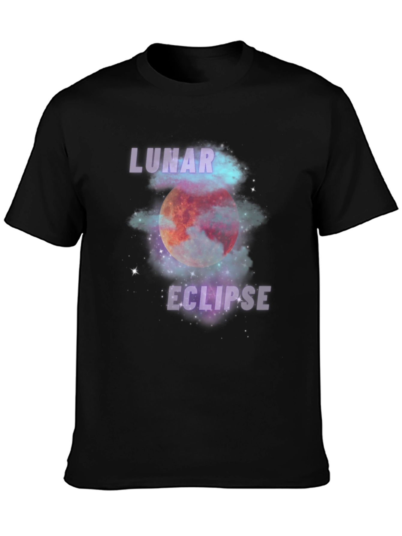 Lunar Eclipse Graphic Print T-Shirt