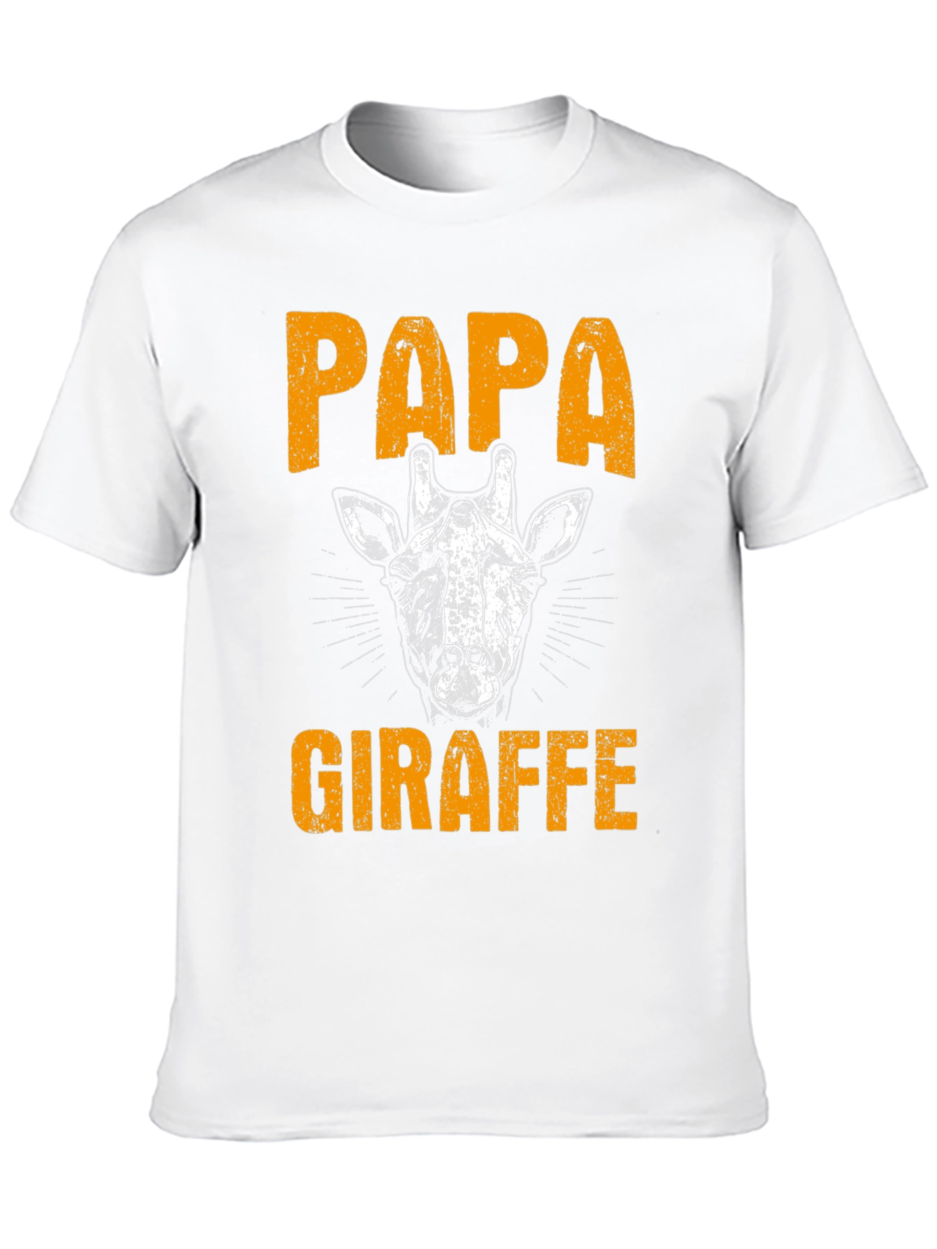 Papa Giraffe Graphic T-Shirt