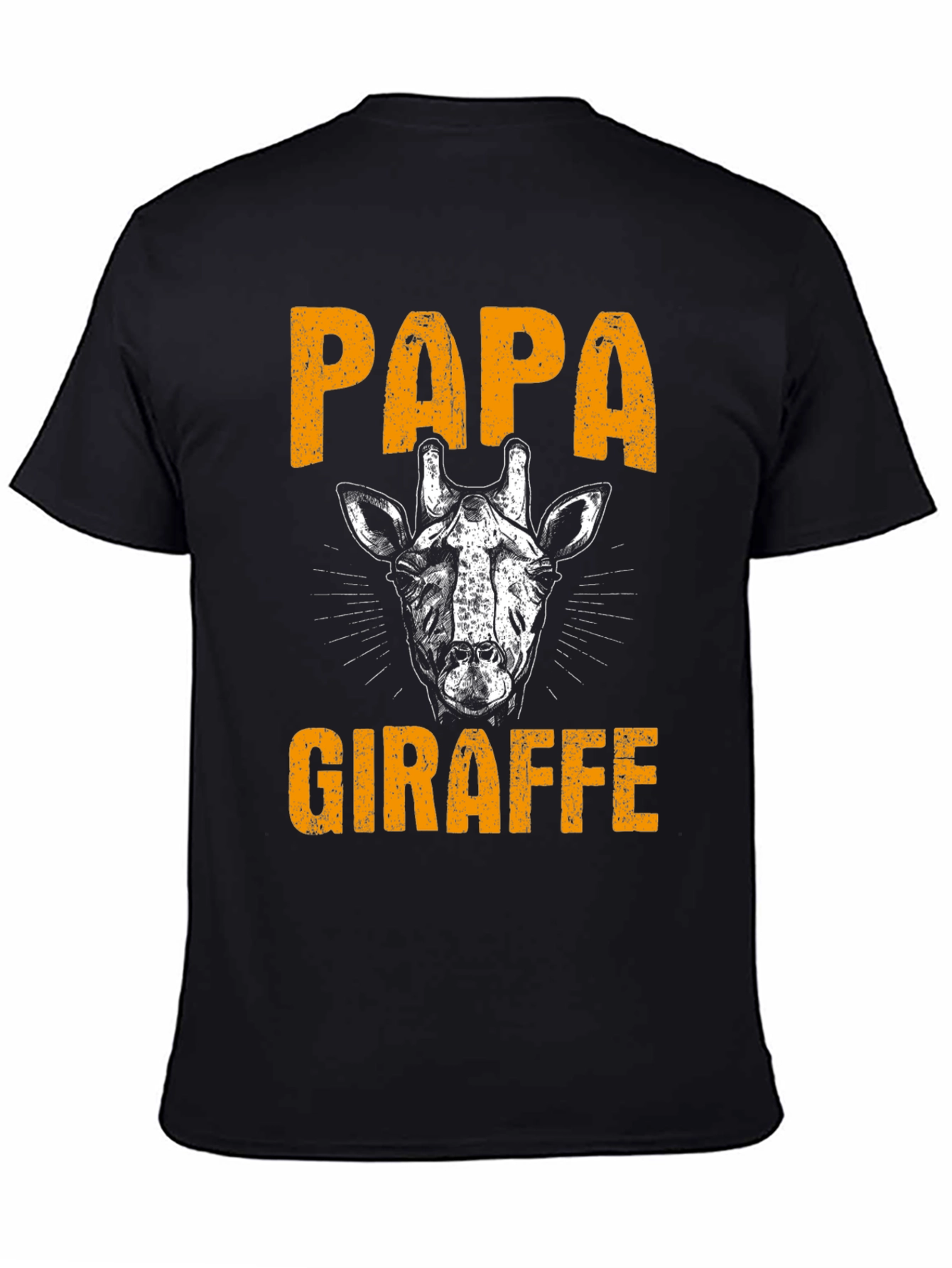 Papa Giraffe Graphic T-Shirt