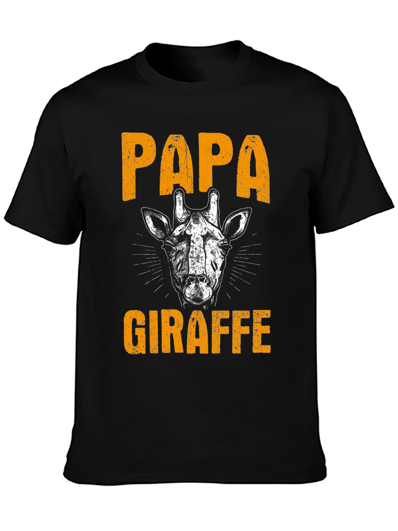 Papa Giraffe Graphic T-Shirt