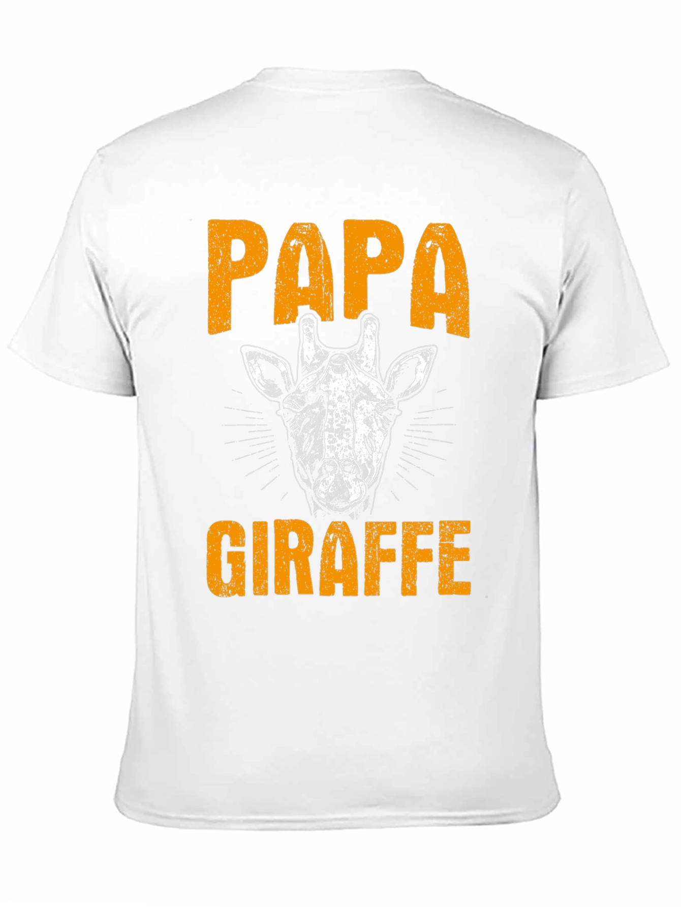 Papa Giraffe Graphic T-Shirt