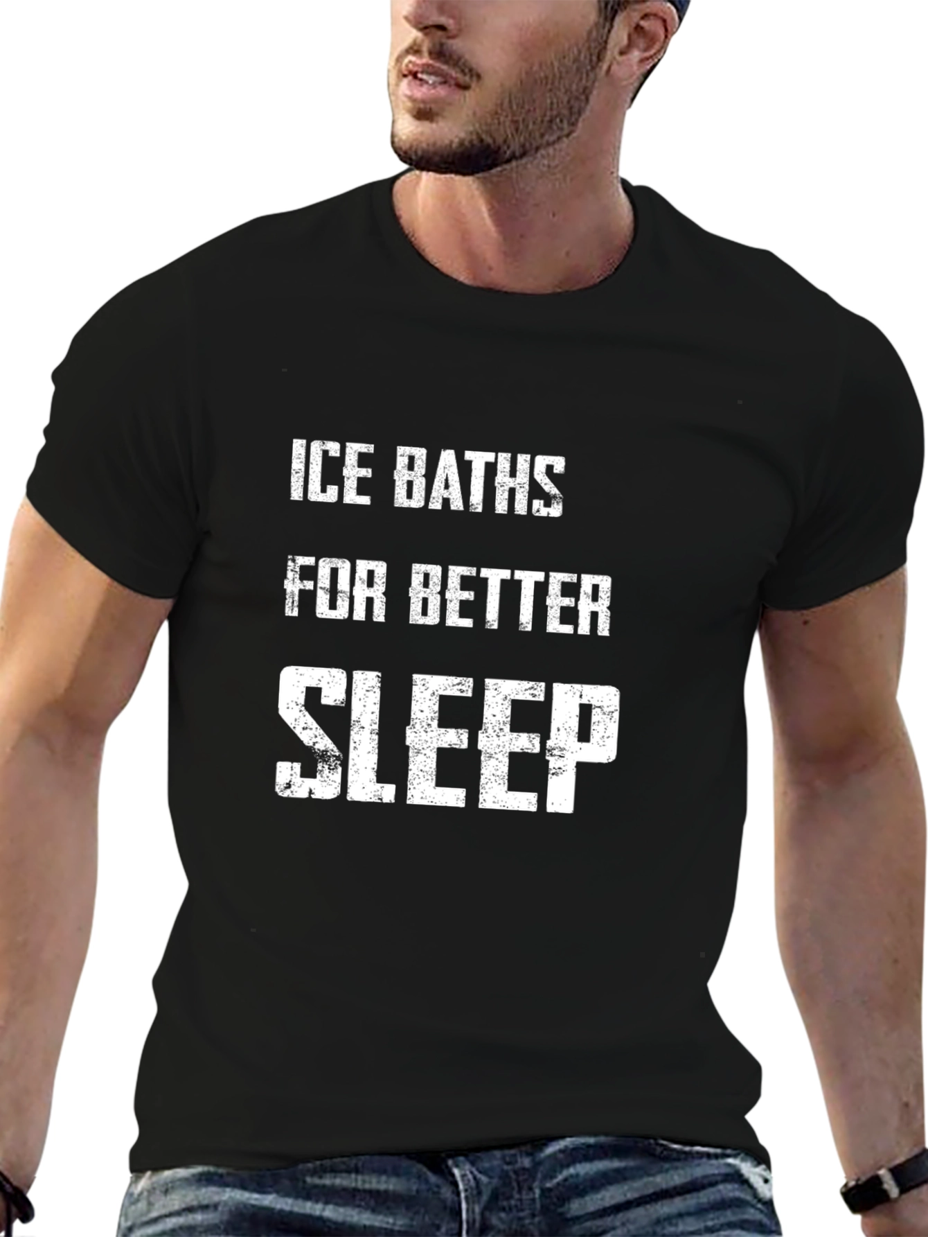 Ice Baths for Better Sleep Graphic Tee