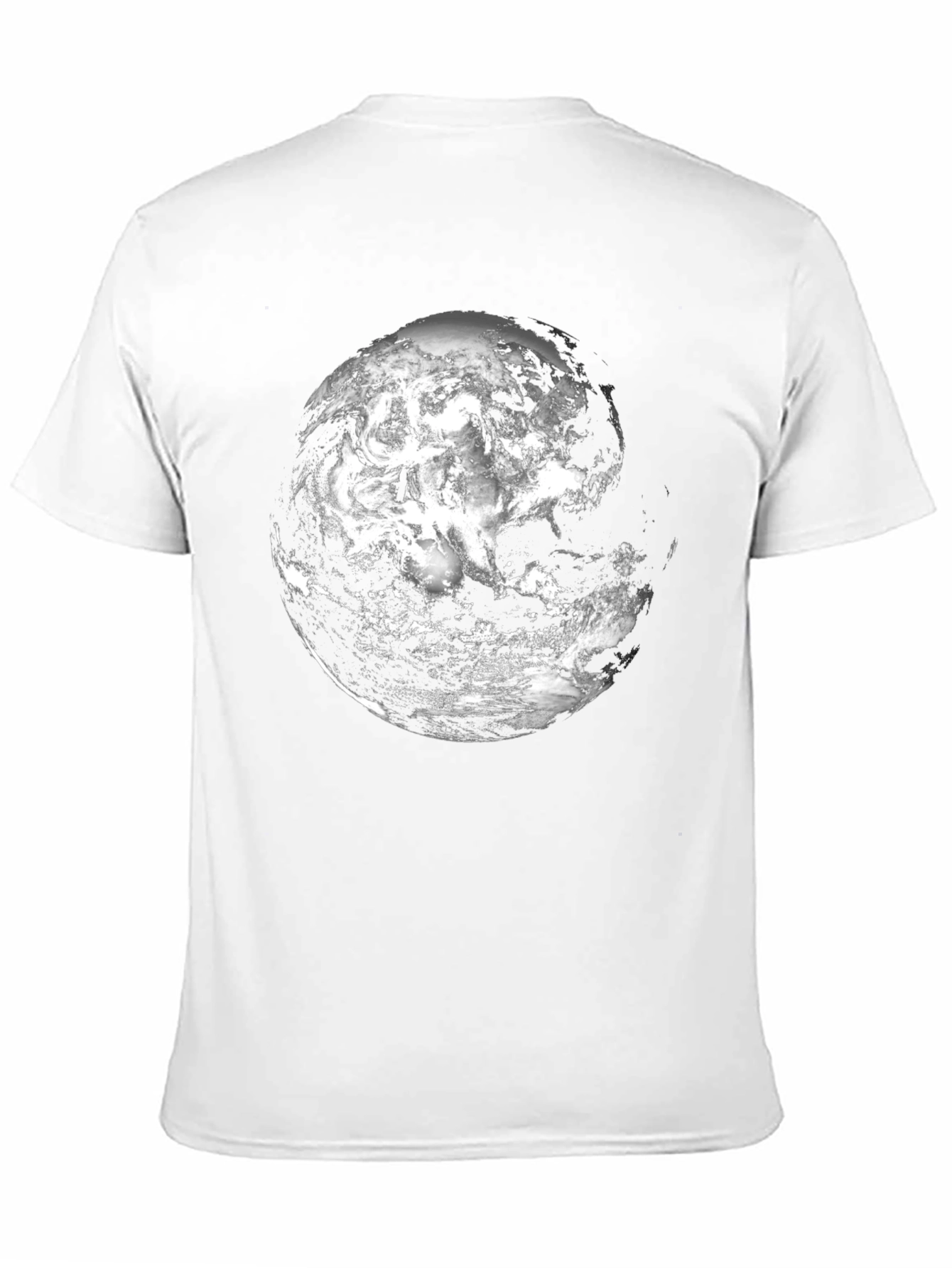 Earth Graphic Black T-Shirt