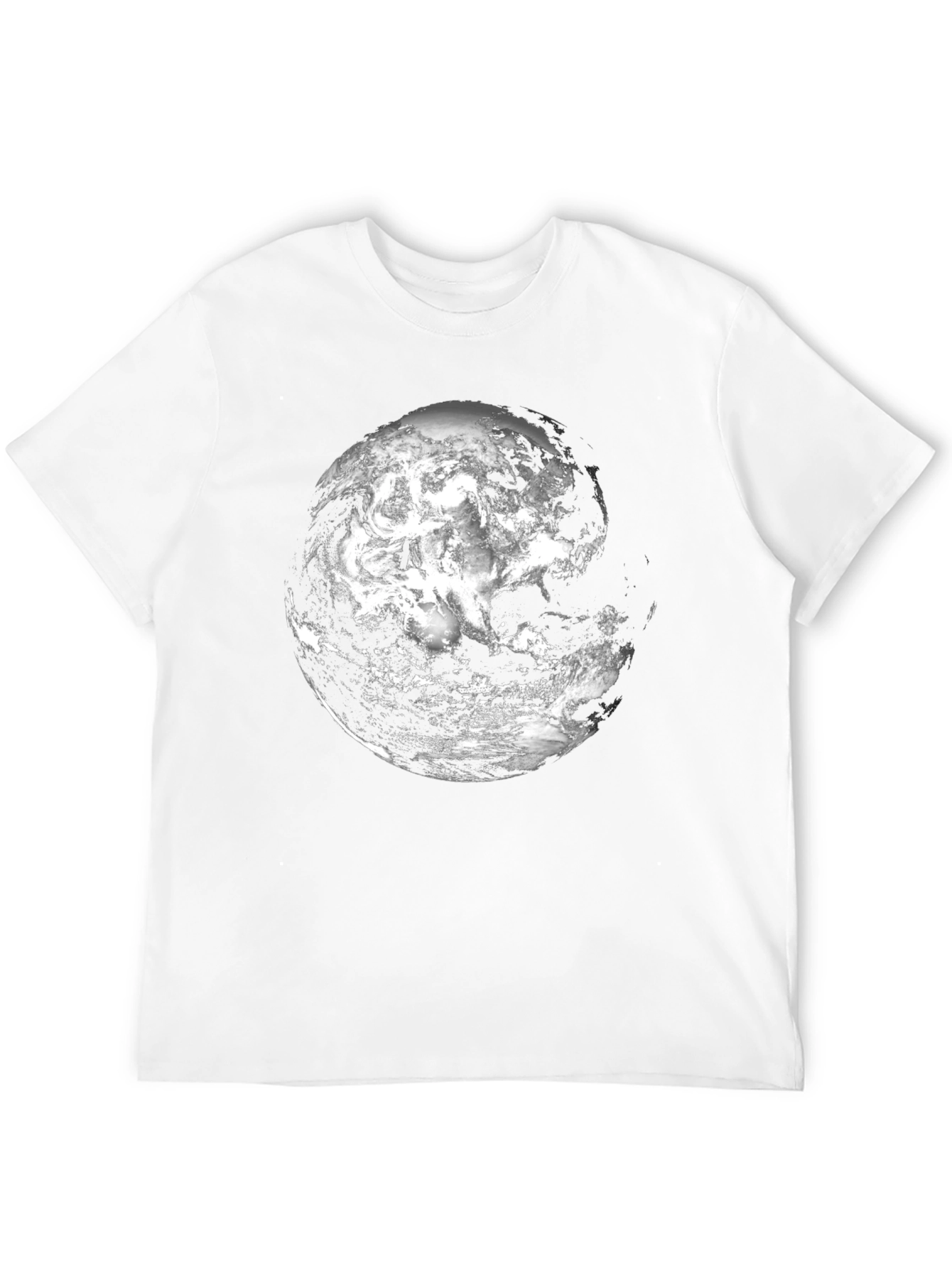 Earth Graphic Black T-Shirt
