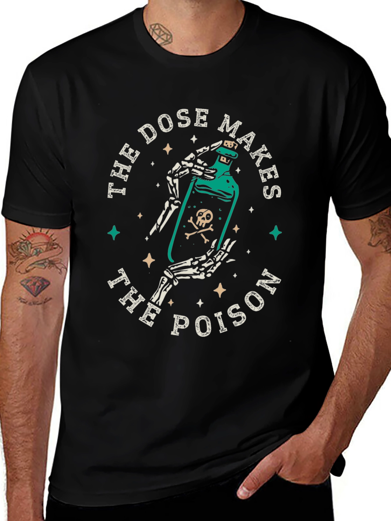 The Dose Makes the Poison Graphic Tee