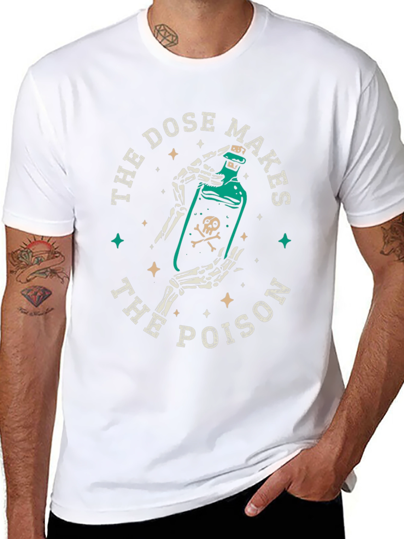 The Dose Makes the Poison Graphic Tee