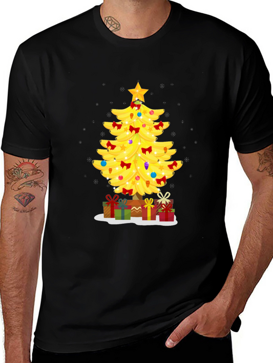 Banana Christmas Tree T-Shirt