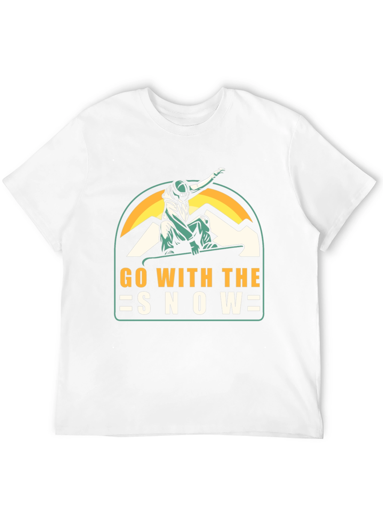 Go With The Snow Graphic Tee