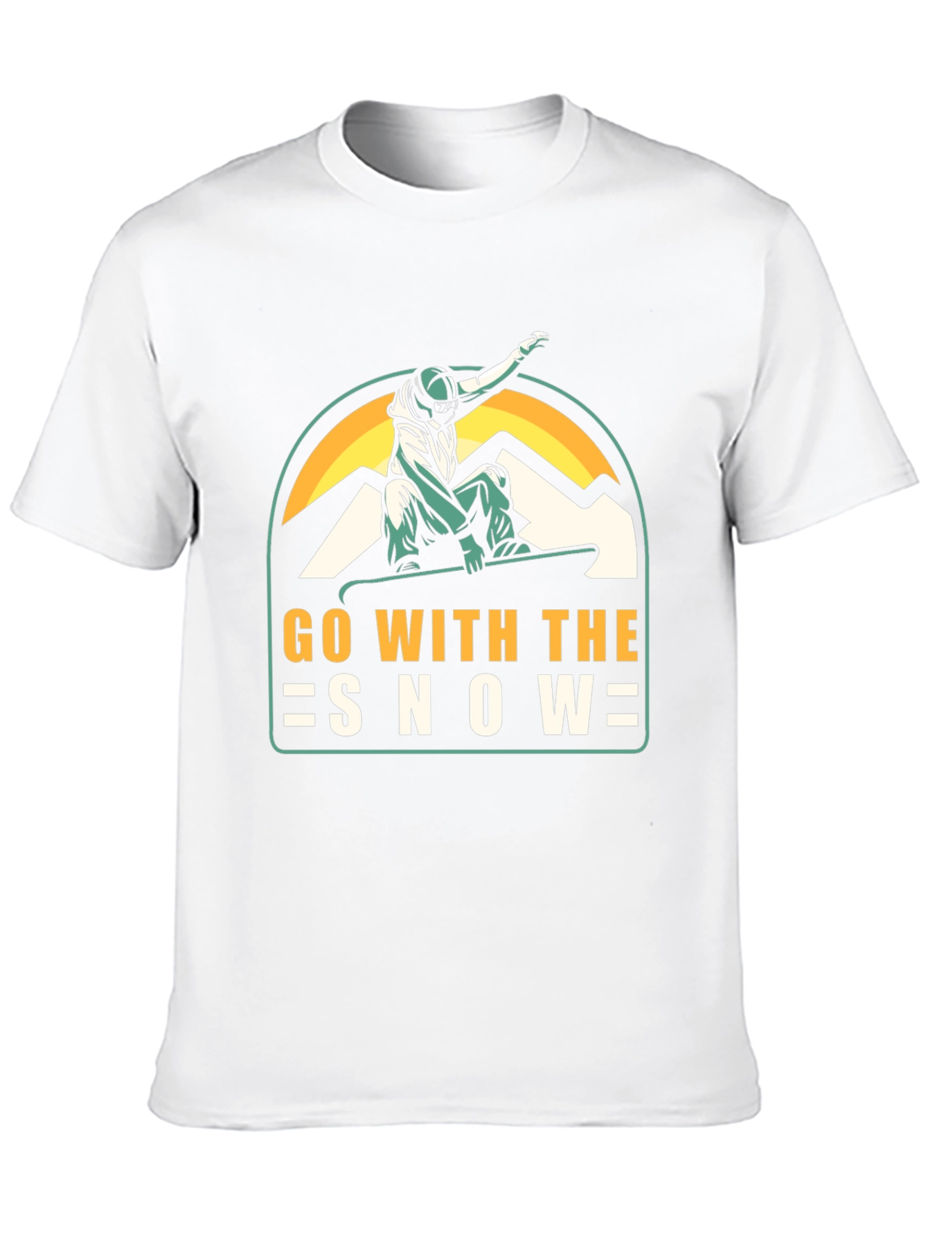 Go With The Snow Graphic Tee