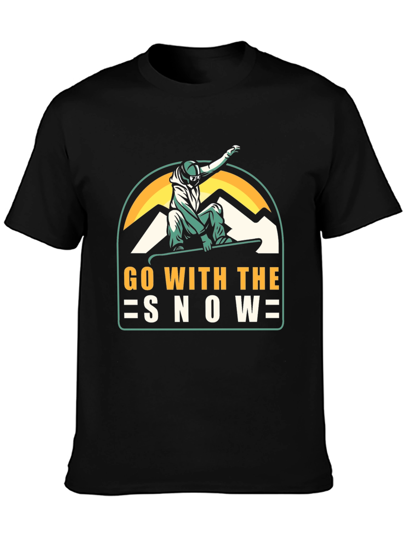 Go With The Snow Graphic Tee