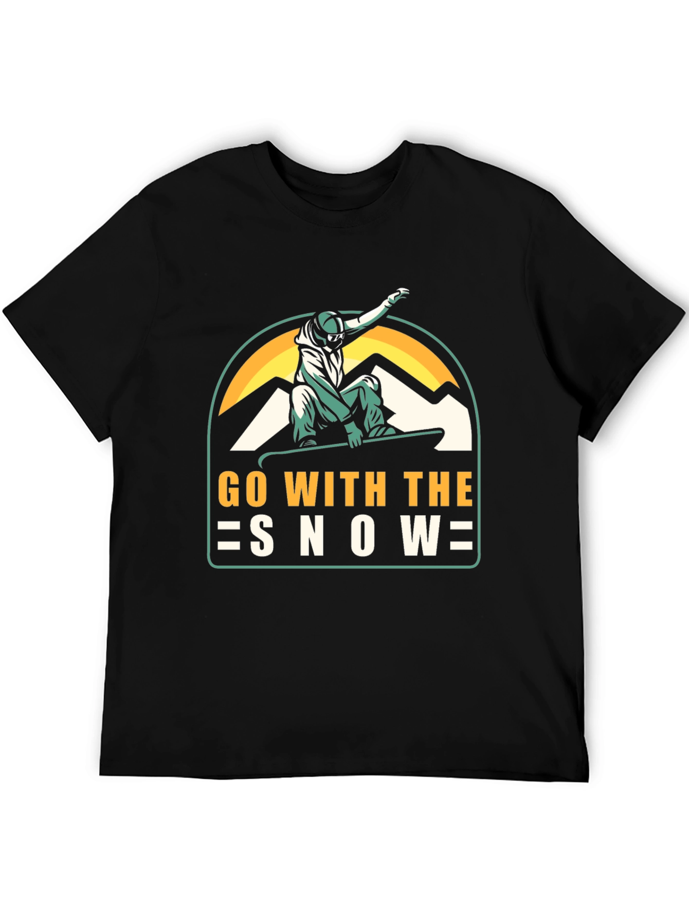 Go With The Snow Graphic Tee