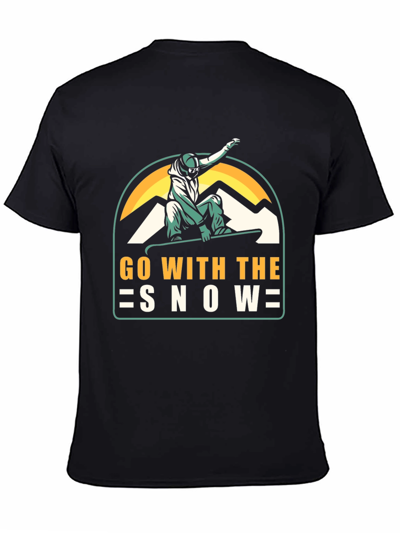 Go With The Snow Graphic Tee
