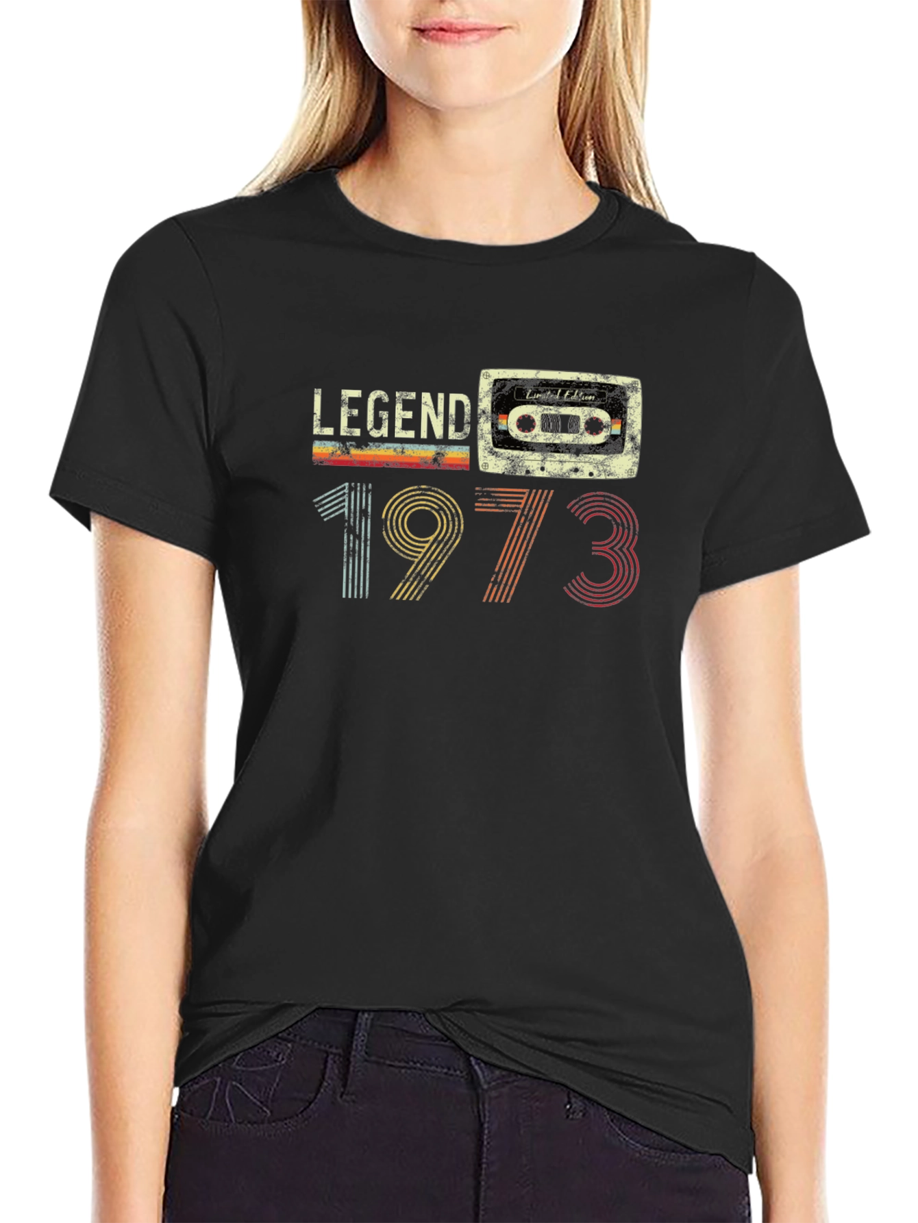 Legend Since 1973 Cassette Tape T-Shirt