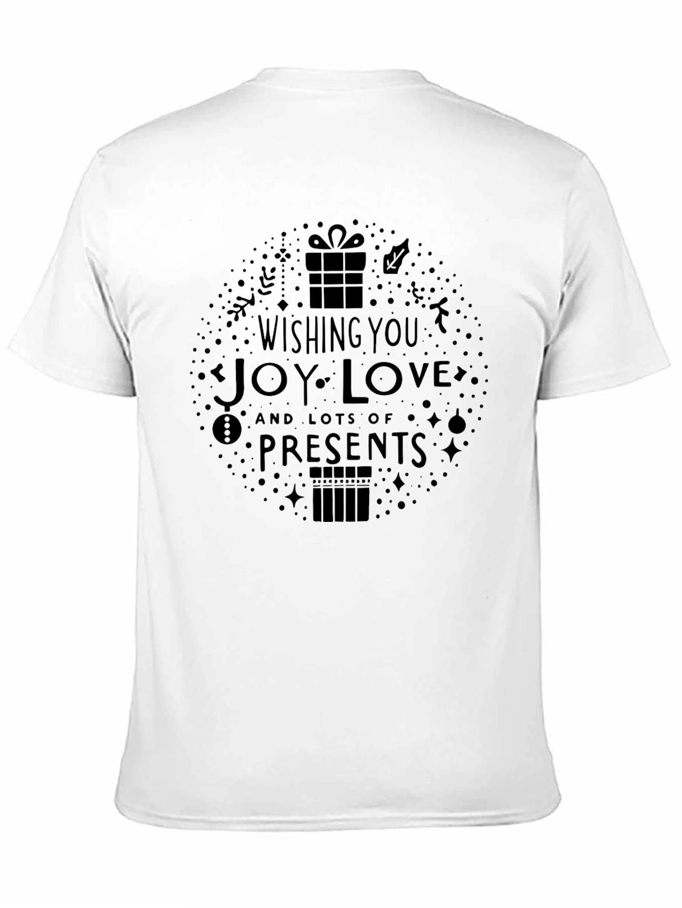 Wishing Joy Love Presents Graphic T-Shirt