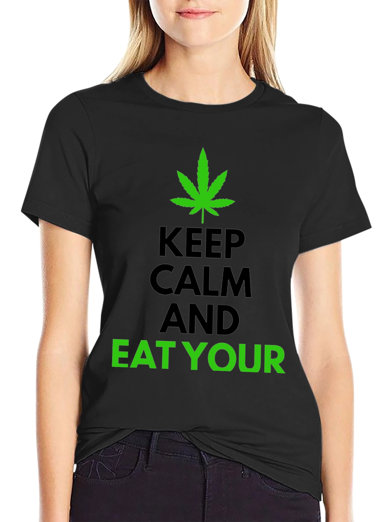 Keep Calm and Eat Your Greens T-Shirt