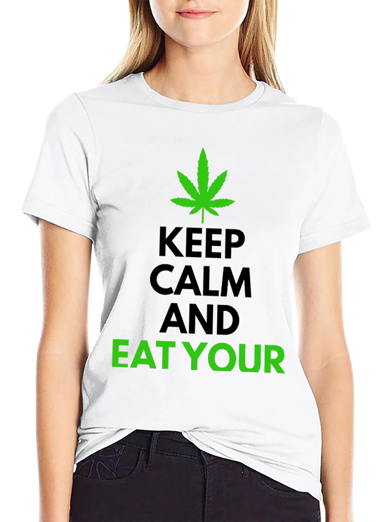 Keep Calm and Eat Your Greens T-Shirt
