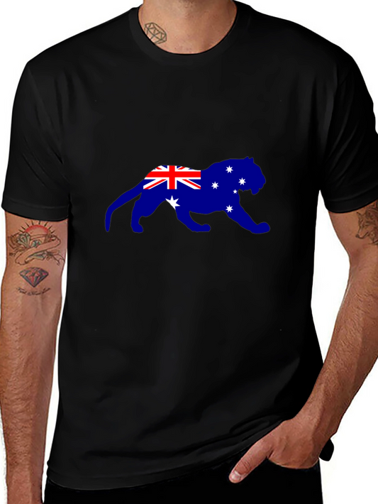 Australian Flag Lion T-Shirt