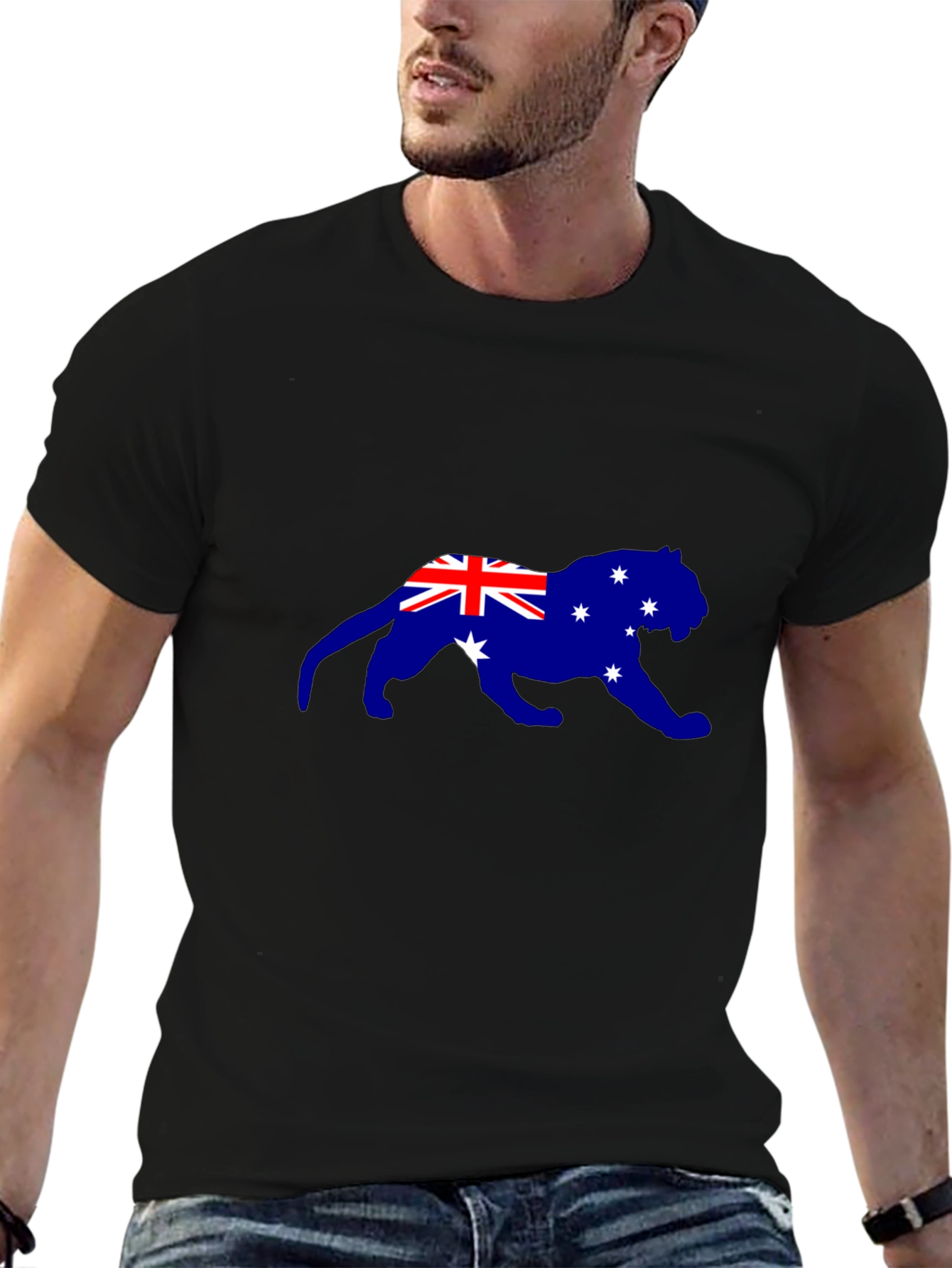 Australian Flag Lion T-Shirt