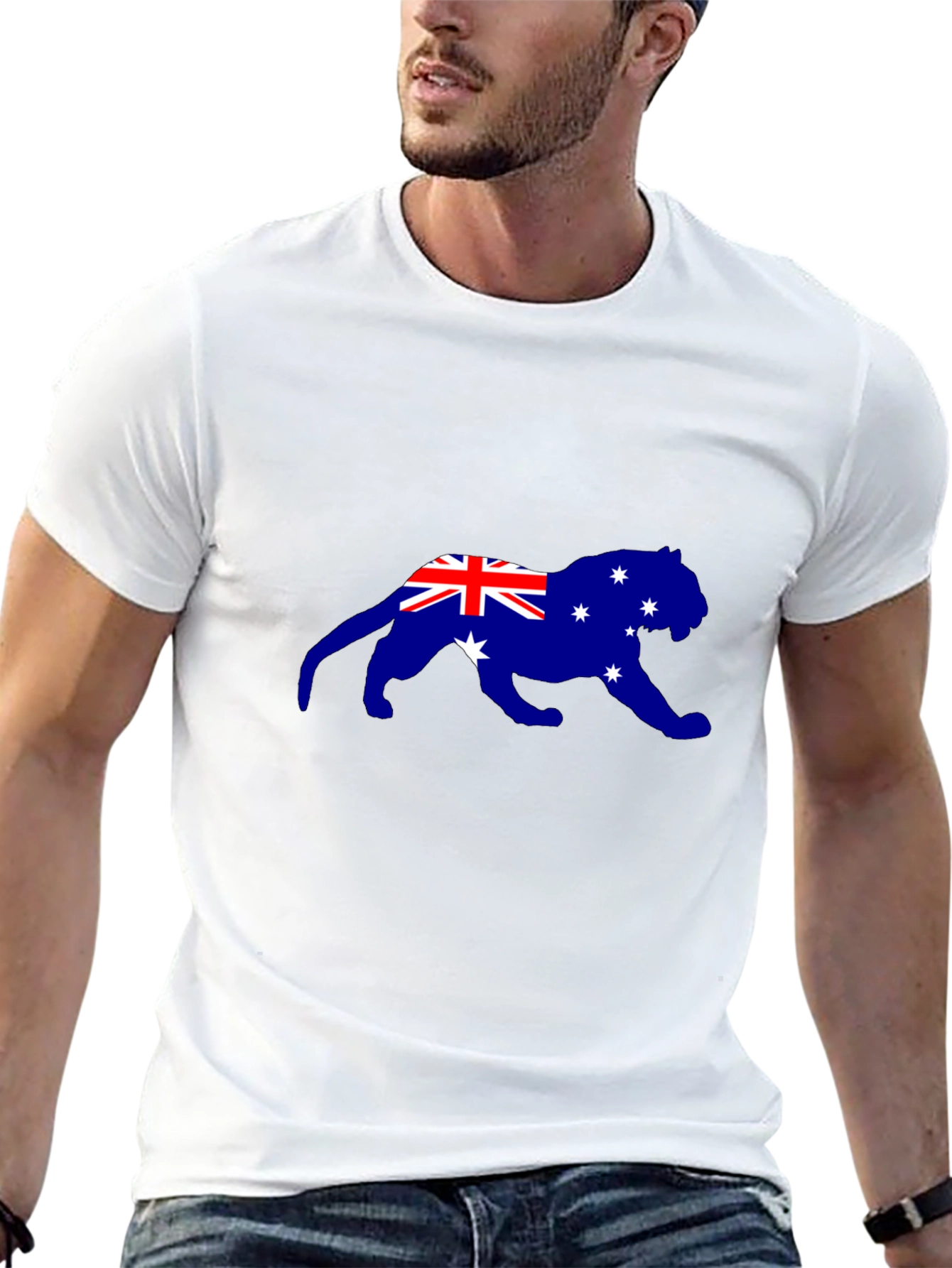 Australian Flag Lion T-Shirt
