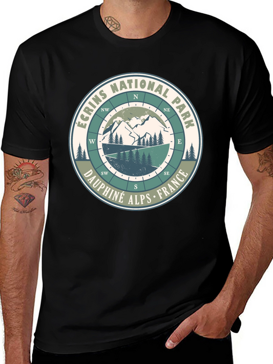Écrins National Park T-Shirt - Dauphiné Alps France