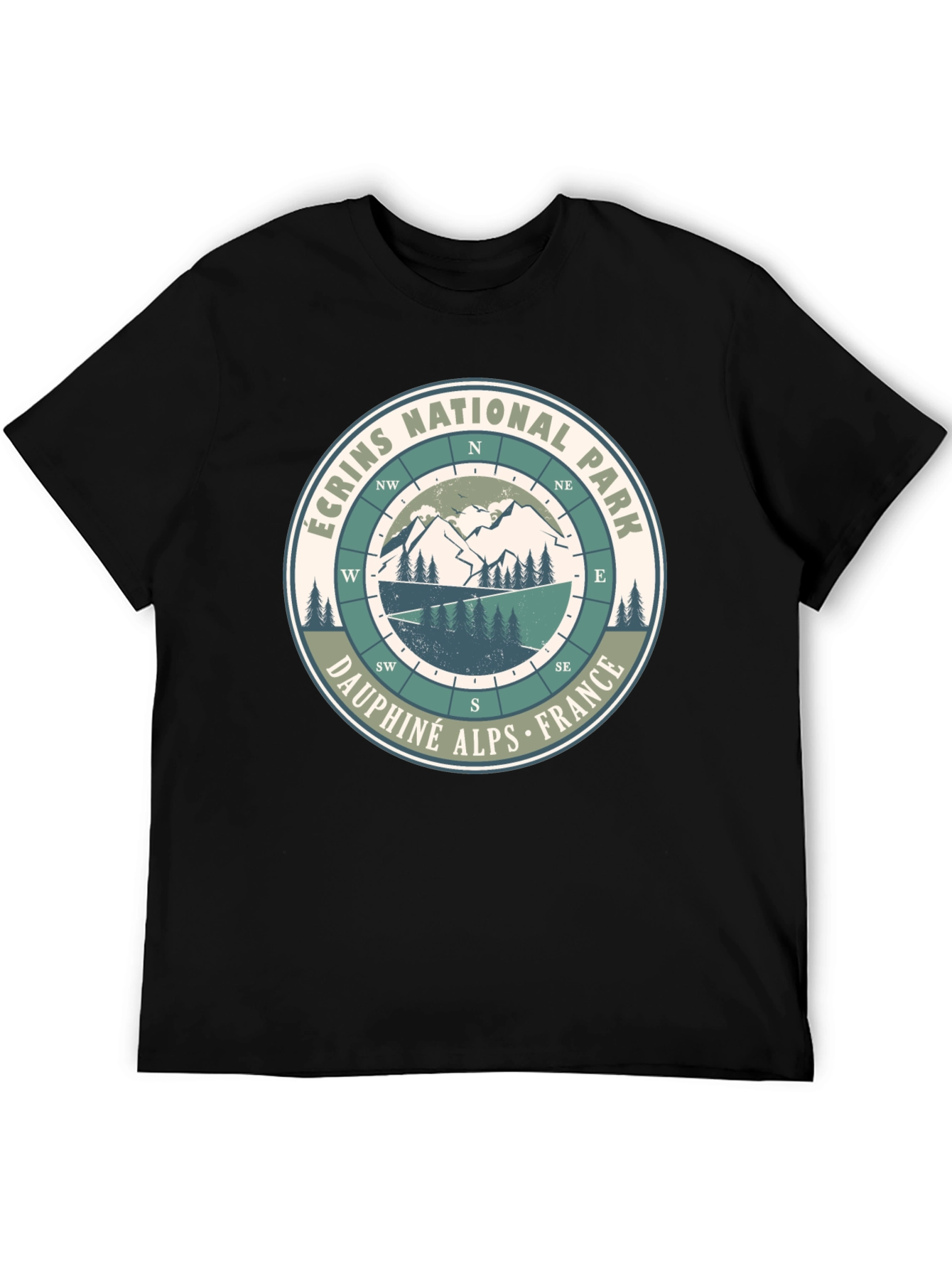 Écrins National Park T-Shirt - Dauphiné Alps France