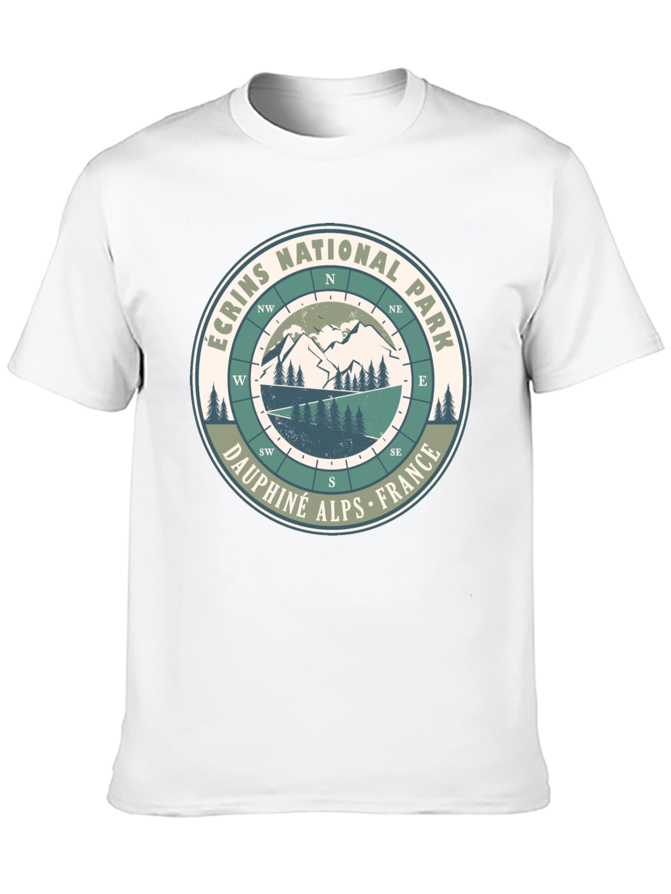 Écrins National Park T-Shirt - Dauphiné Alps France