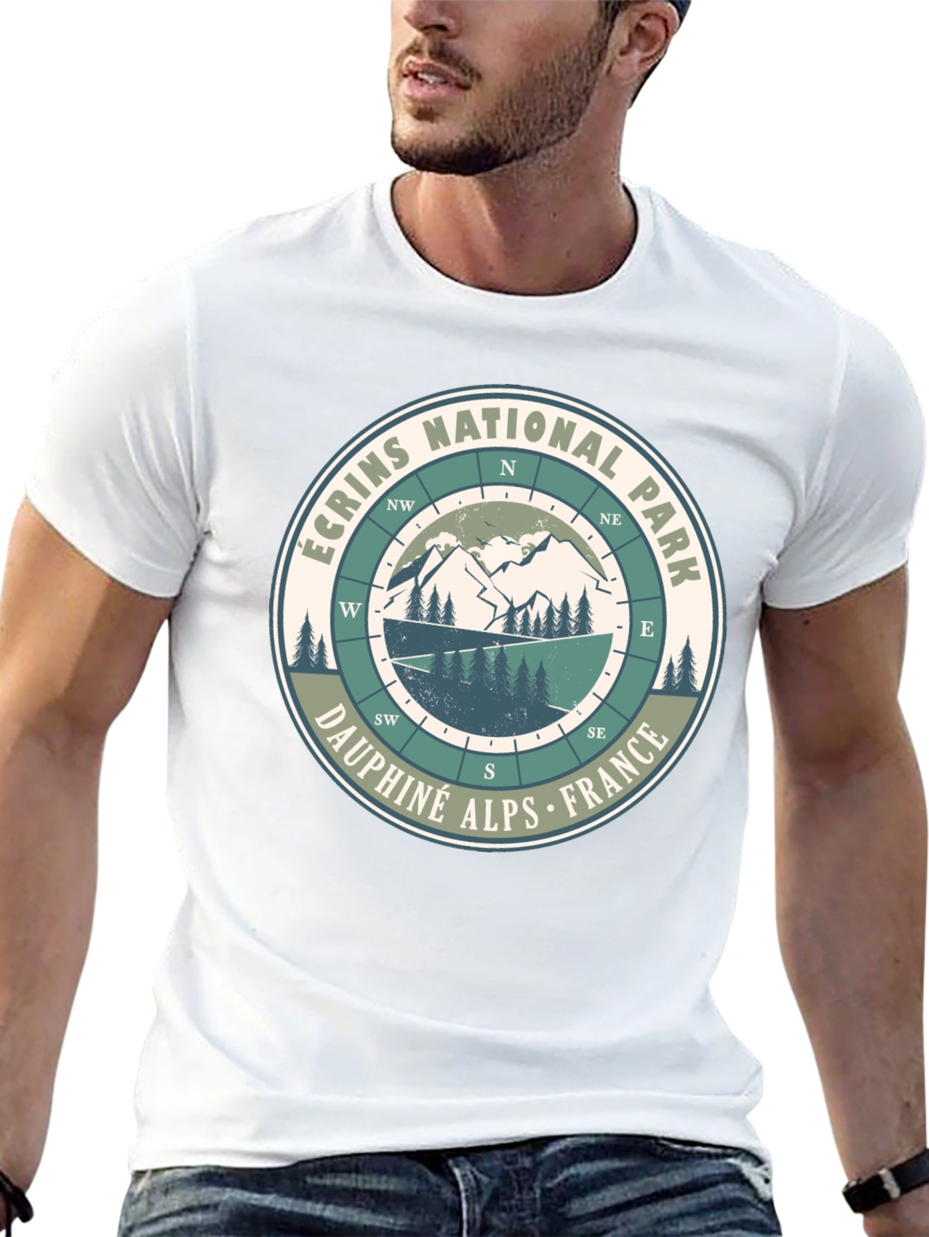 Écrins National Park T-Shirt - Dauphiné Alps France