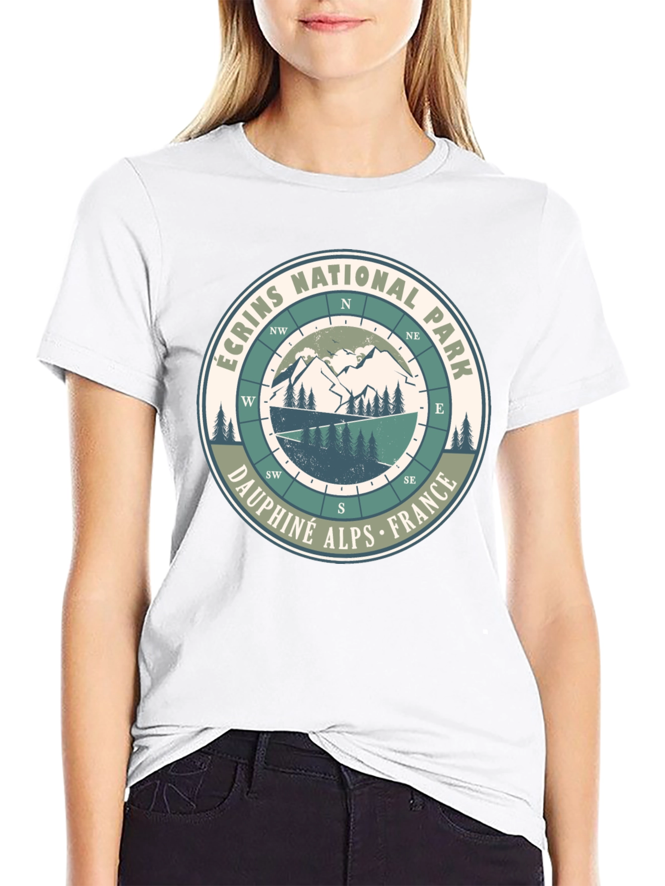 Écrins National Park T-Shirt - Dauphiné Alps France