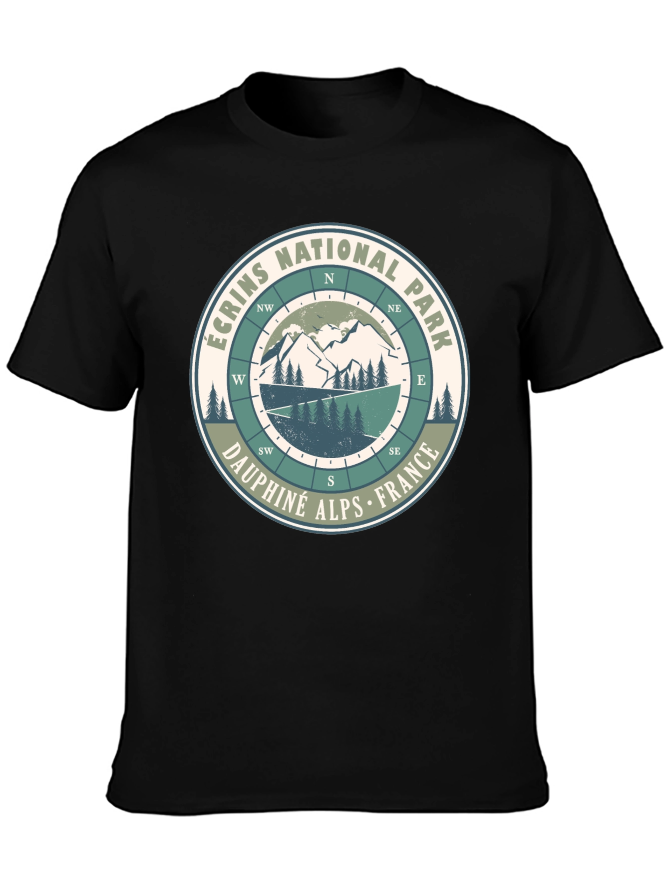 Écrins National Park T-Shirt - Dauphiné Alps France